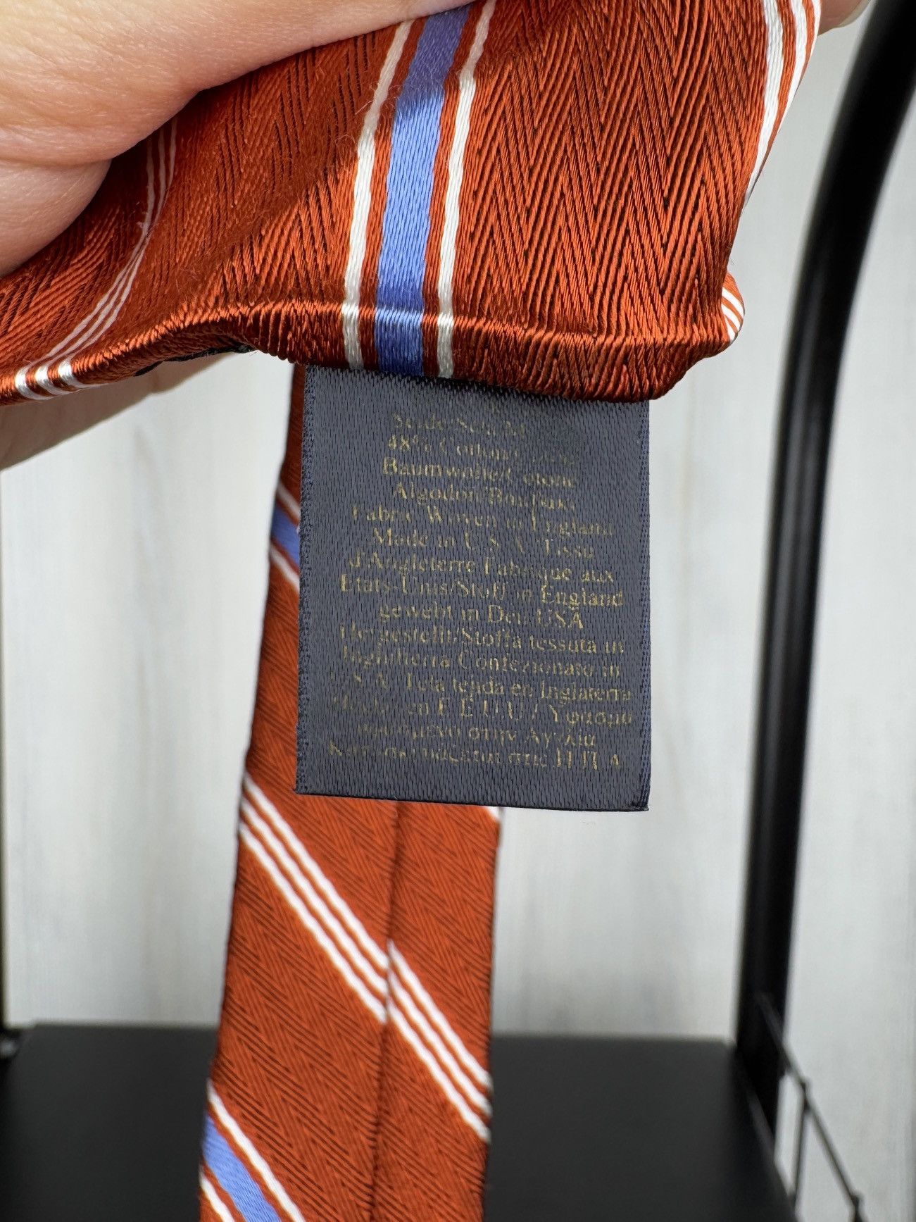 Brooks Brothers Brooks Brothers Makers Tie Red Repp Striped Preppy Woven USA Size ONE SIZE - 5 Thumbnail
