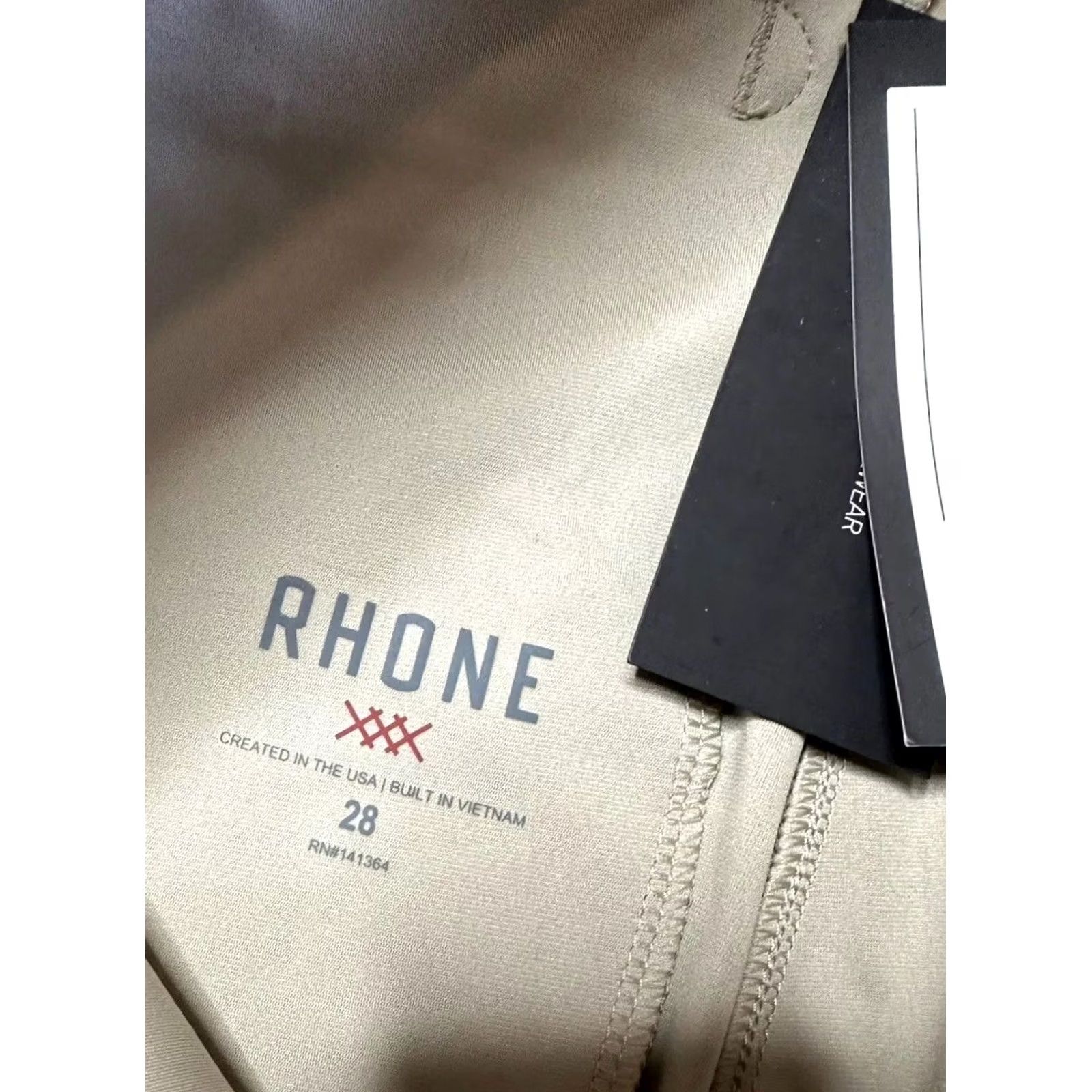 Rhone Rhone City Pant Slim Fit Khaki Mens Size 28x32 Size US 28 / EU 44 - 4 Thumbnail