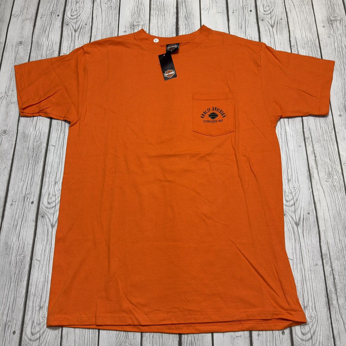 Harley Davidson × Vintage Vintage Harley Davidson tee Size US XL / EU 56 / 4 - 2 Thumbnail
