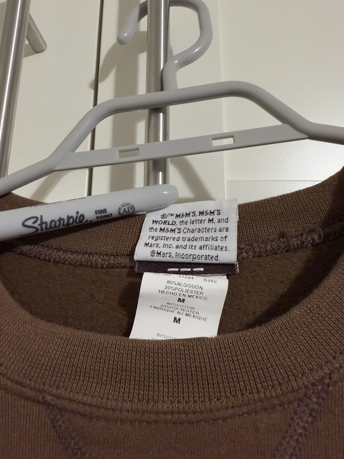 Cartoon Network × Vintage M&M’s World Las Vegas Graphic Sweatshirt Crewneck Brown Size US M / EU 48-50 / 2 - 6 Thumbnail