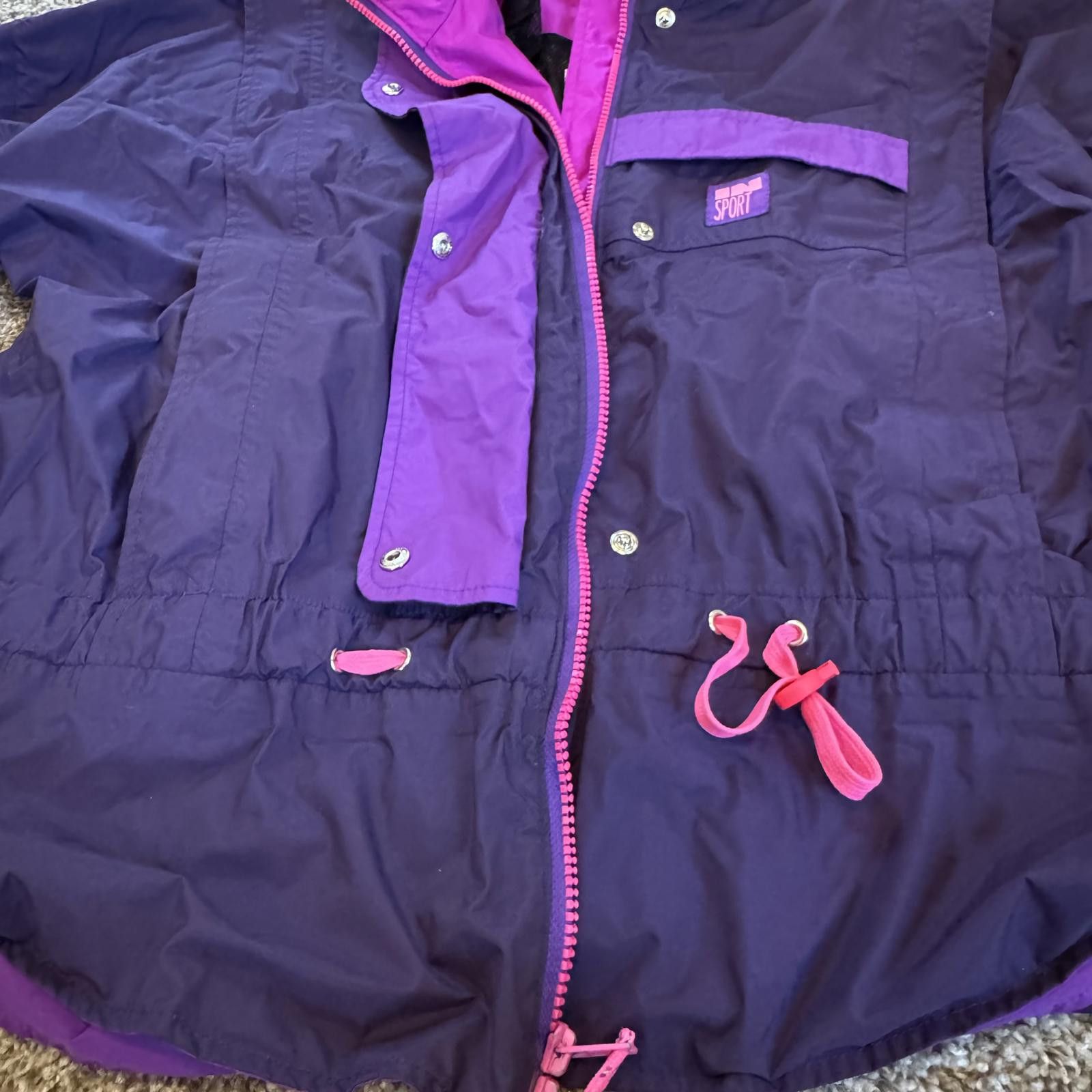 Other Vintage Neon Windbreaker-medium. Size M / US 6-8 / IT 42-44 - 2 Thumbnail