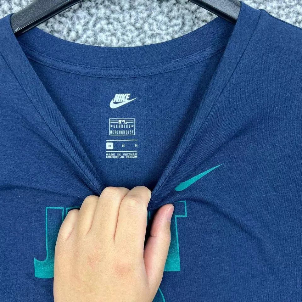 Nike Seattle Mariners Shirt Women Nike Short Sleeve Crew Neck M Size M / US 6-8 / IT 42-44 - 3 Thumbnail