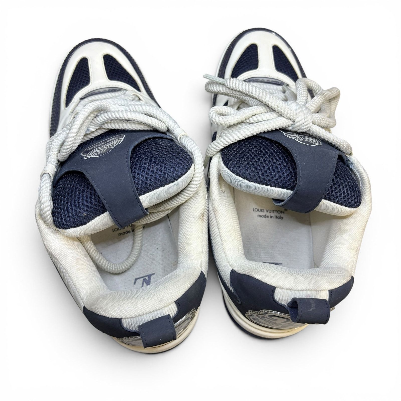 Louis Vuitton Louis Vuitton LV Skate Navy Sneakers | Size 10LV Size US 11.5 / EU 44-45 - 6 Thumbnail