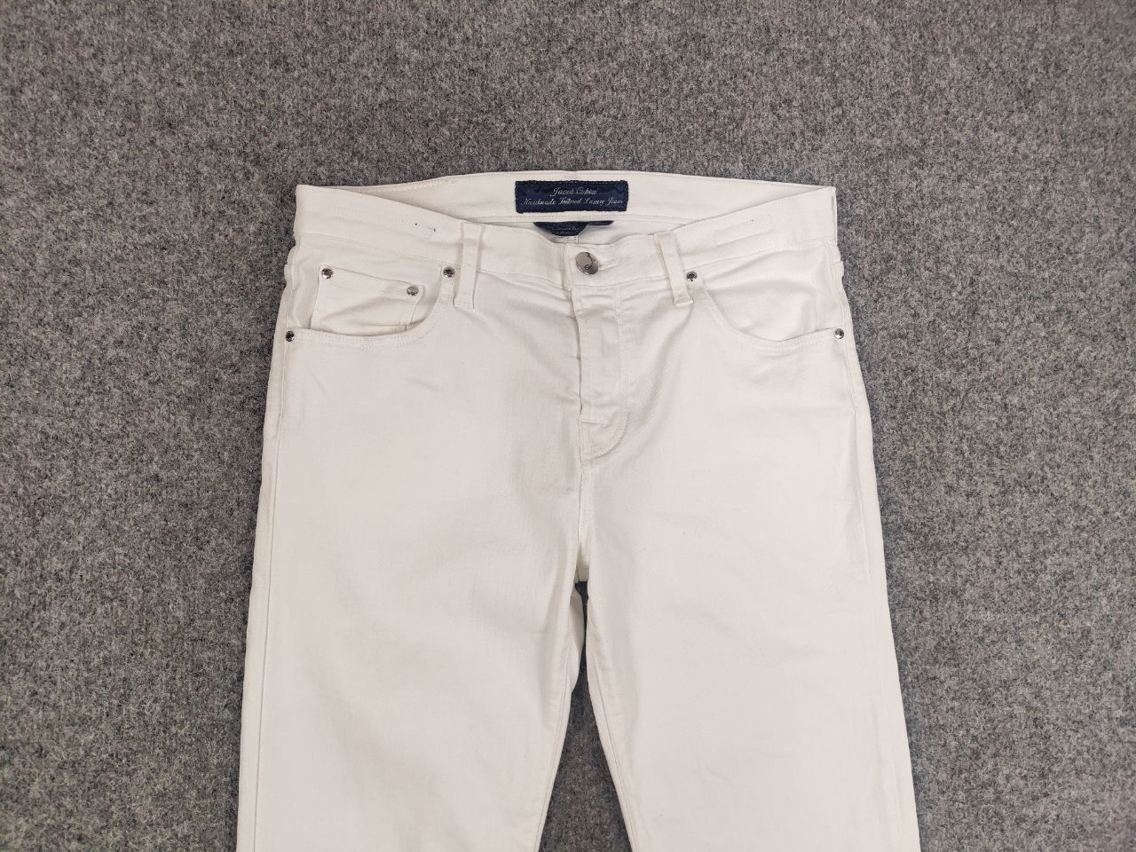Jacob Cohen Jacob Cohen Design kimberly classic Slim White Denim Jeans Size 29" - 4 Thumbnail
