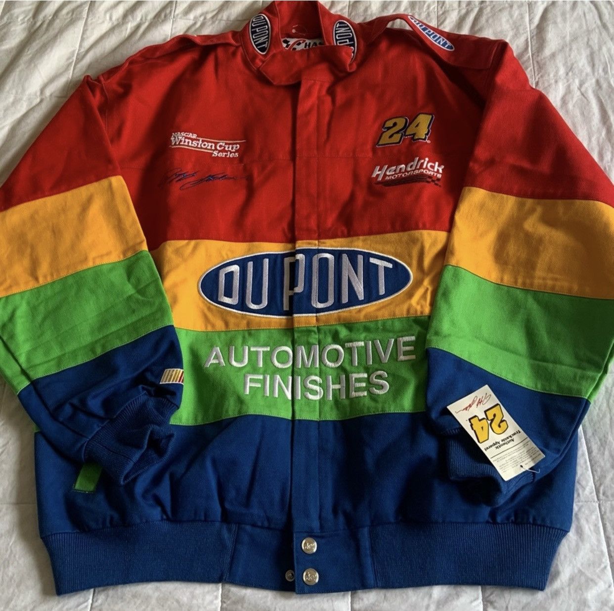 Chase Authentics Vintage Jeff Gordon NASCAR jacket Size US XL / EU 56 / 4 - 1 Thumbnail