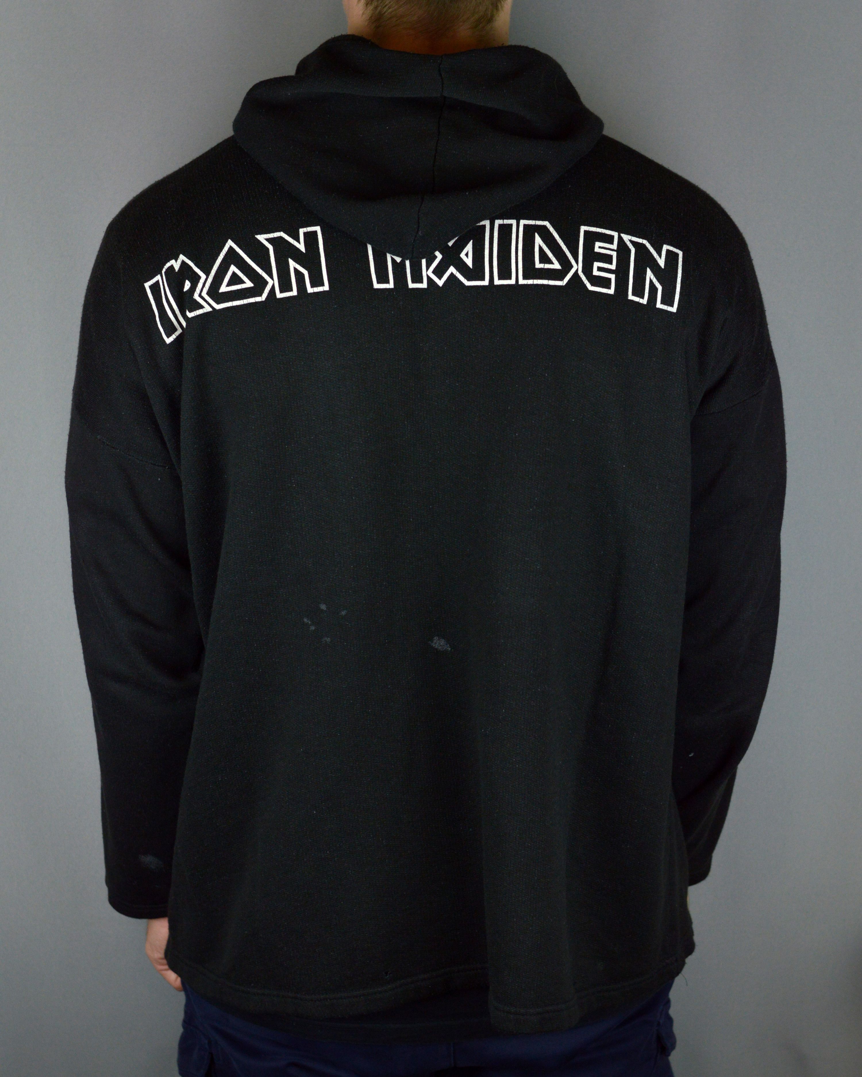 Iron Maiden × Vintage Vintage Iron Maiden Dance Of Death hoodie Size US XL / EU 56 / 4 - 2 Thumbnail