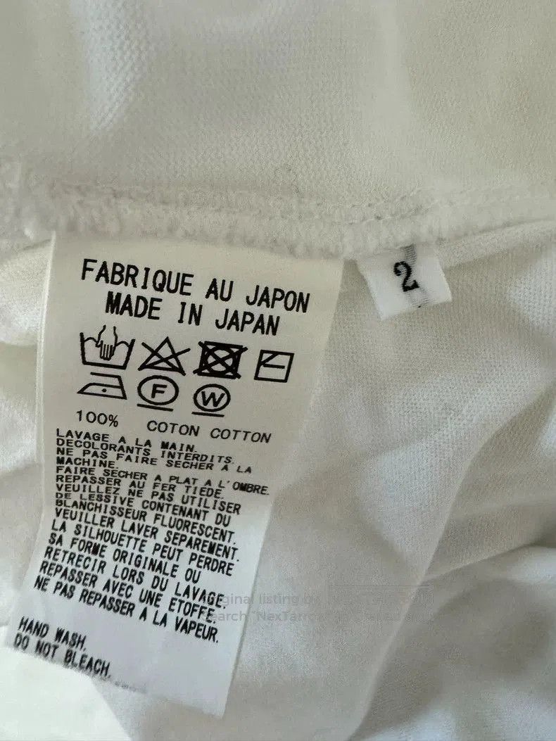 Yohji Yamamoto Yohji Yamamoto Y's White Dyed Dress Size US 28 / EU 44 - 4 Thumbnail