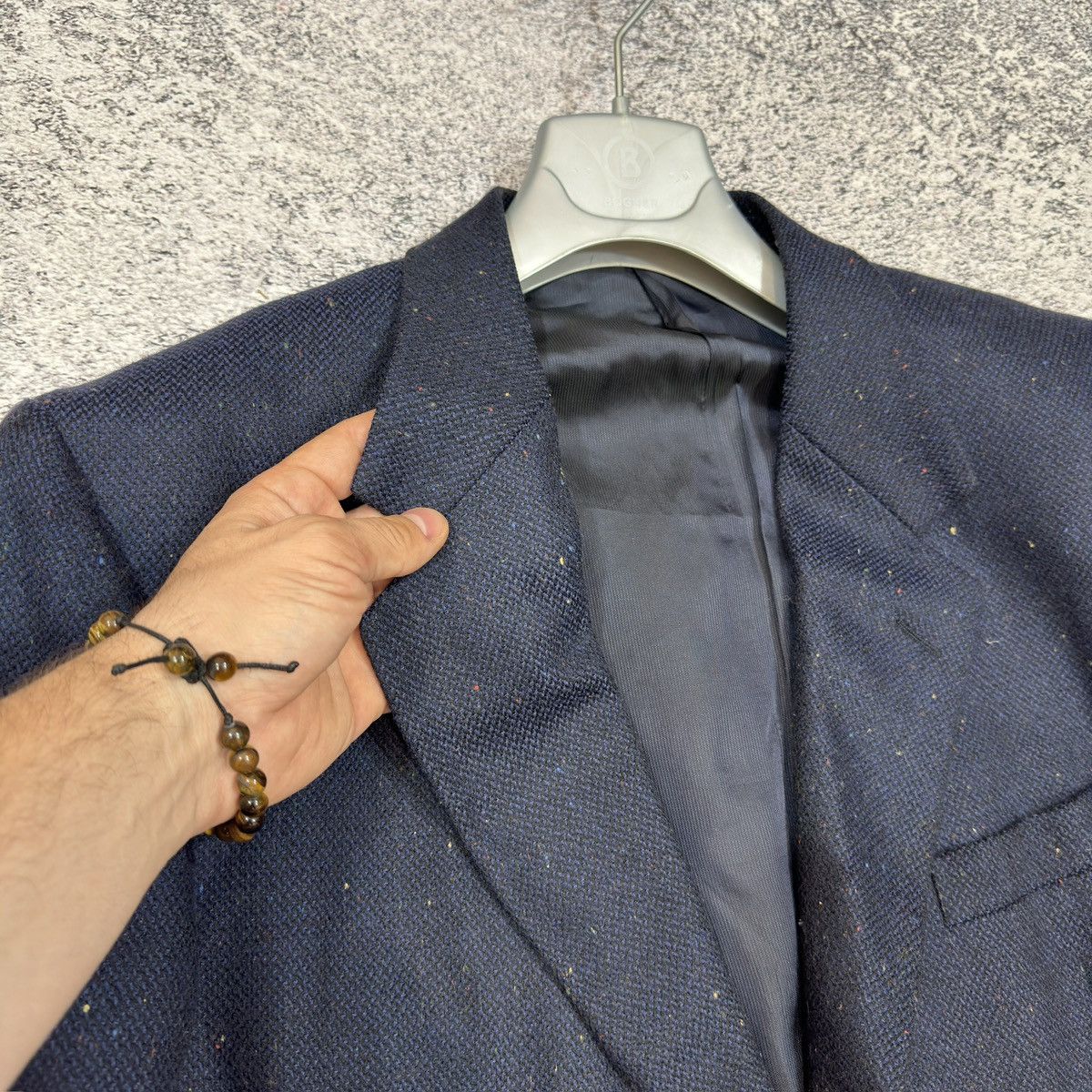 Ermenegildo Zegna Ermenegildo Zegna Mens Wool Blazer 52R Size 52R - 4 Thumbnail