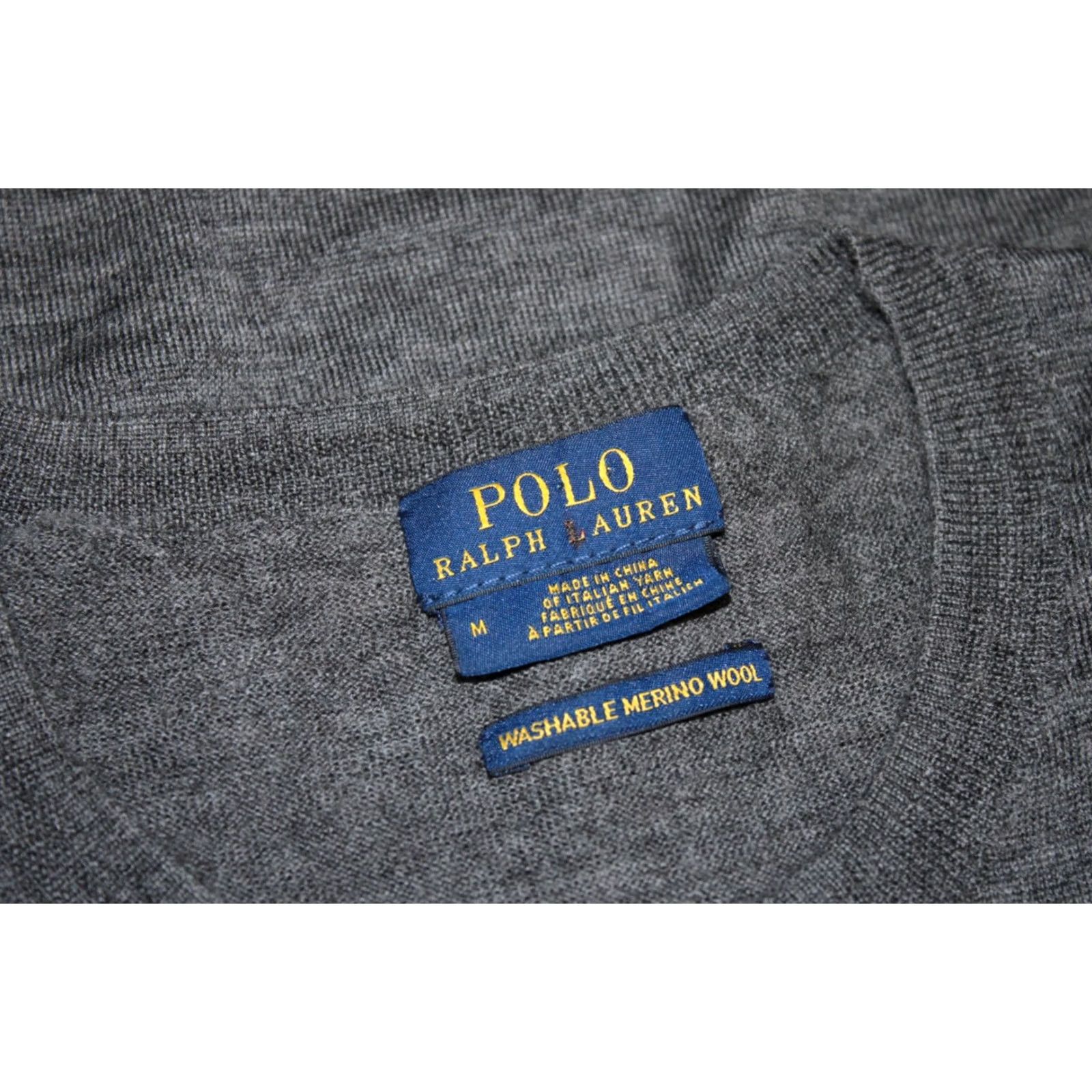 Polo Ralph Lauren Polo Ralph Lauren womens merino wool grey vest waitcoat M Size M / US 6-8 / IT 42-44 - 4 Thumbnail