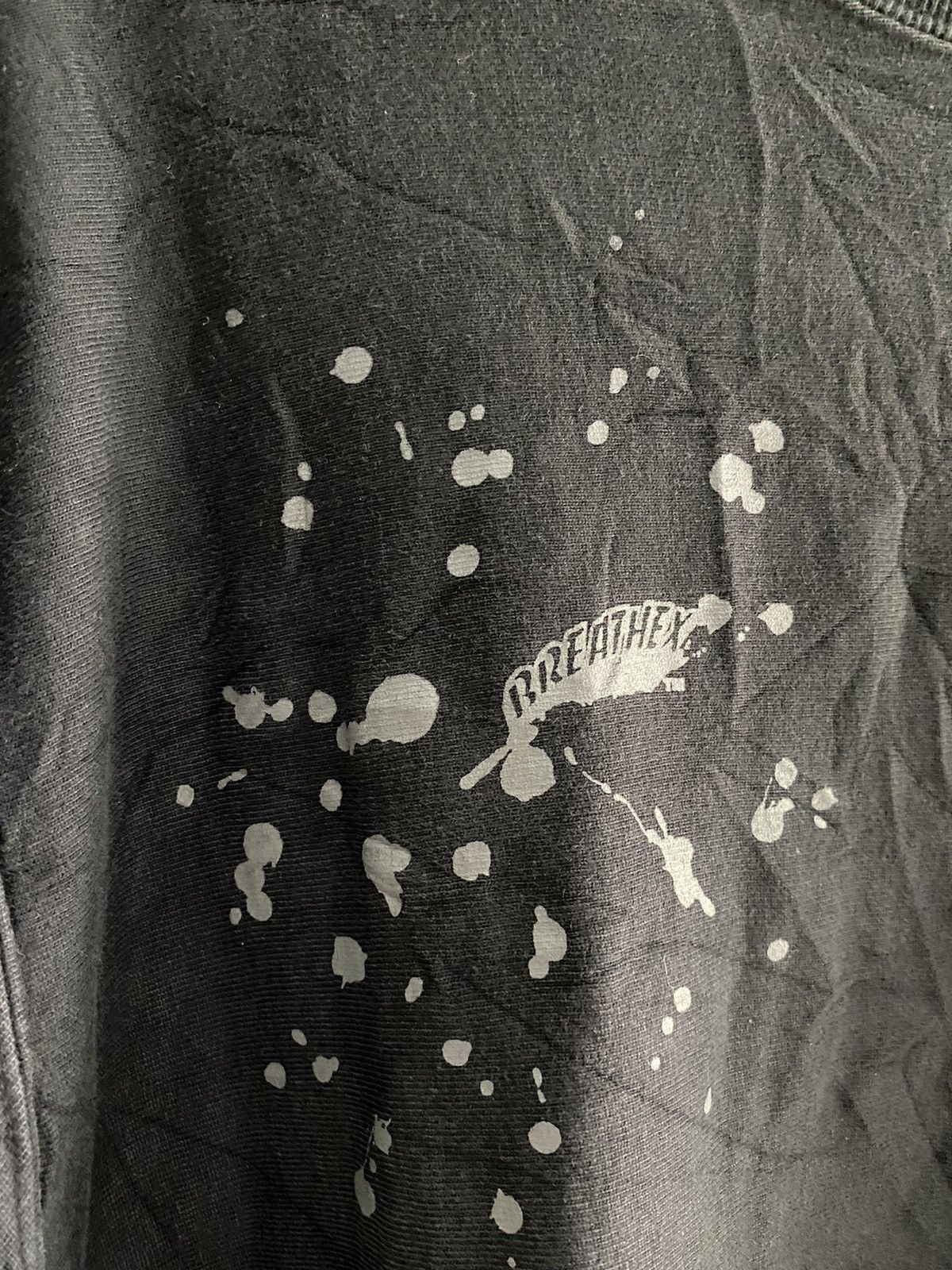 Number (N)ine 2000s breathex painter distressed sweatshirts Size US L / EU 52-54 / 3 - 4 Thumbnail