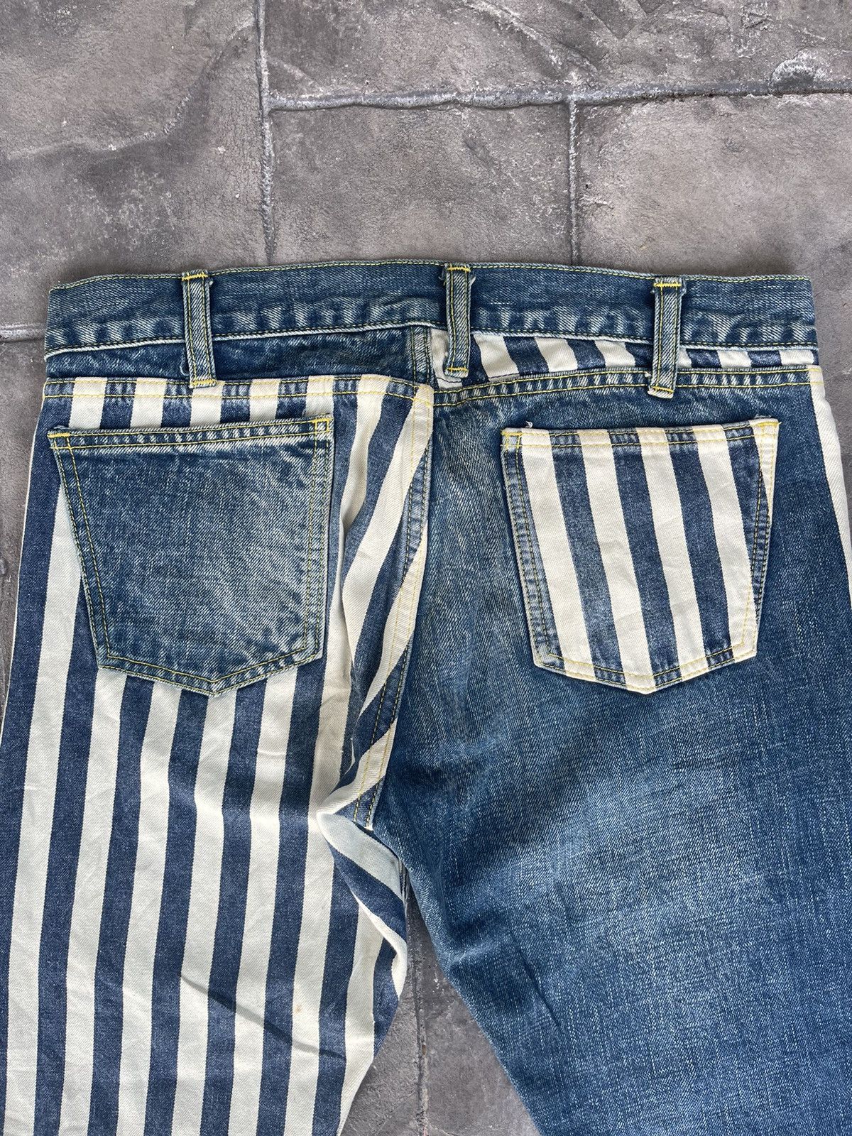 Taishi Nobukuni JAPAN MADE Taishi Nobukuni Hand-made Selvedge Denim Size US 30 / EU 46 - 11 Thumbnail