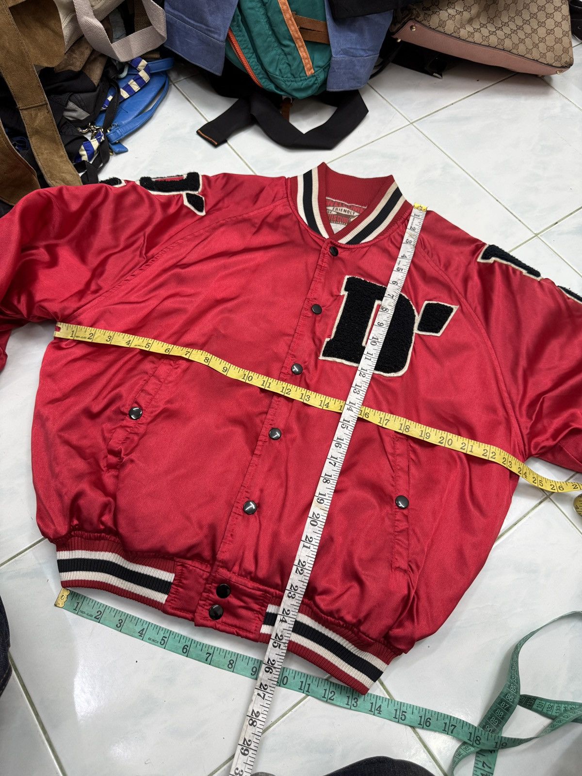 Japanese Brand 🔥🔥💥STEALS DLITES CLUB VARSITY BOMBER JACKET Size US M / EU 48-50 / 2 - 12 Thumbnail
