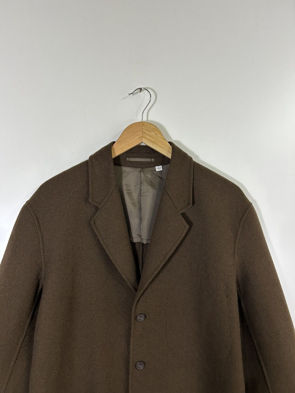 Lemaire × Uniqlo 🔥Lemaire❌Uniqlo Wool Button Coat Size US M / EU 48-50 / 2 - 4 Thumbnail