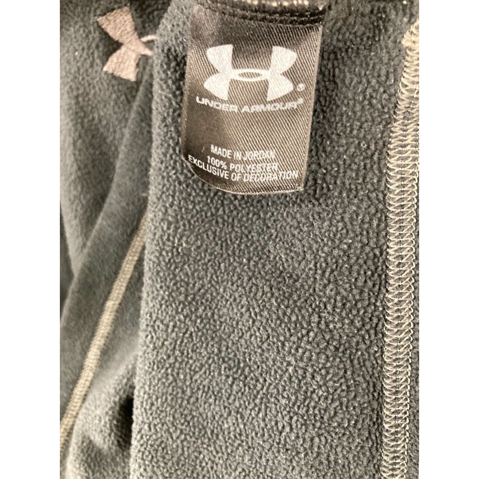 Under Armour Under Armour Mens Pullover L Black Fleece 1/4 Zip Sweatshirt Outdoor Size US L / EU 52-54 / 3 - 7 Thumbnail