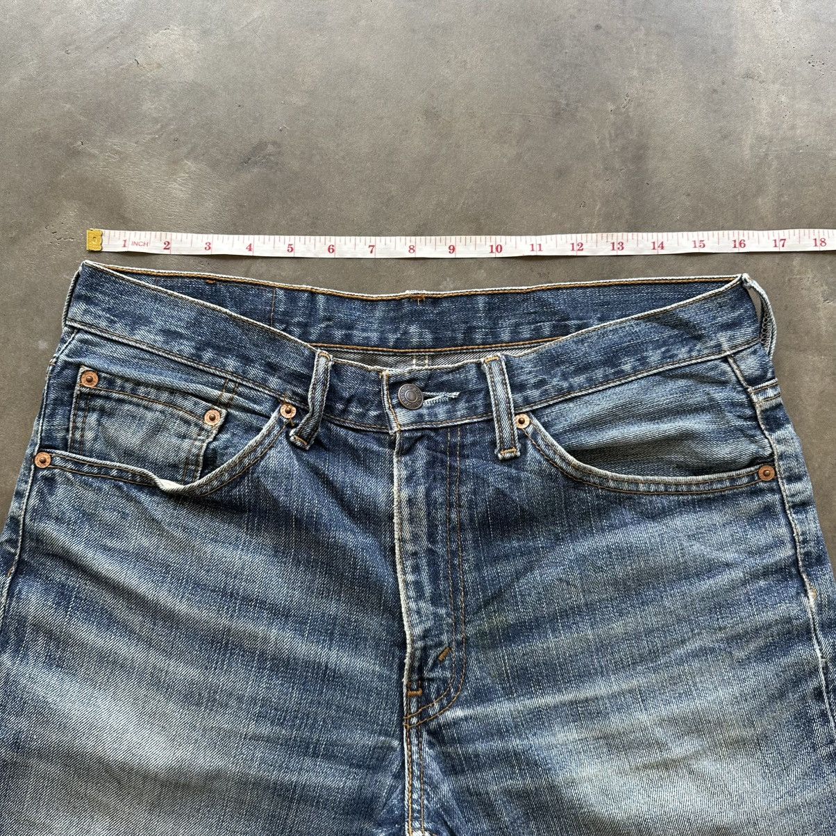 Levi's Vintage Levi’s 517 FLARE Distressed Faded Denim Jean Pant Size US 32 / EU 48 - 7 Thumbnail