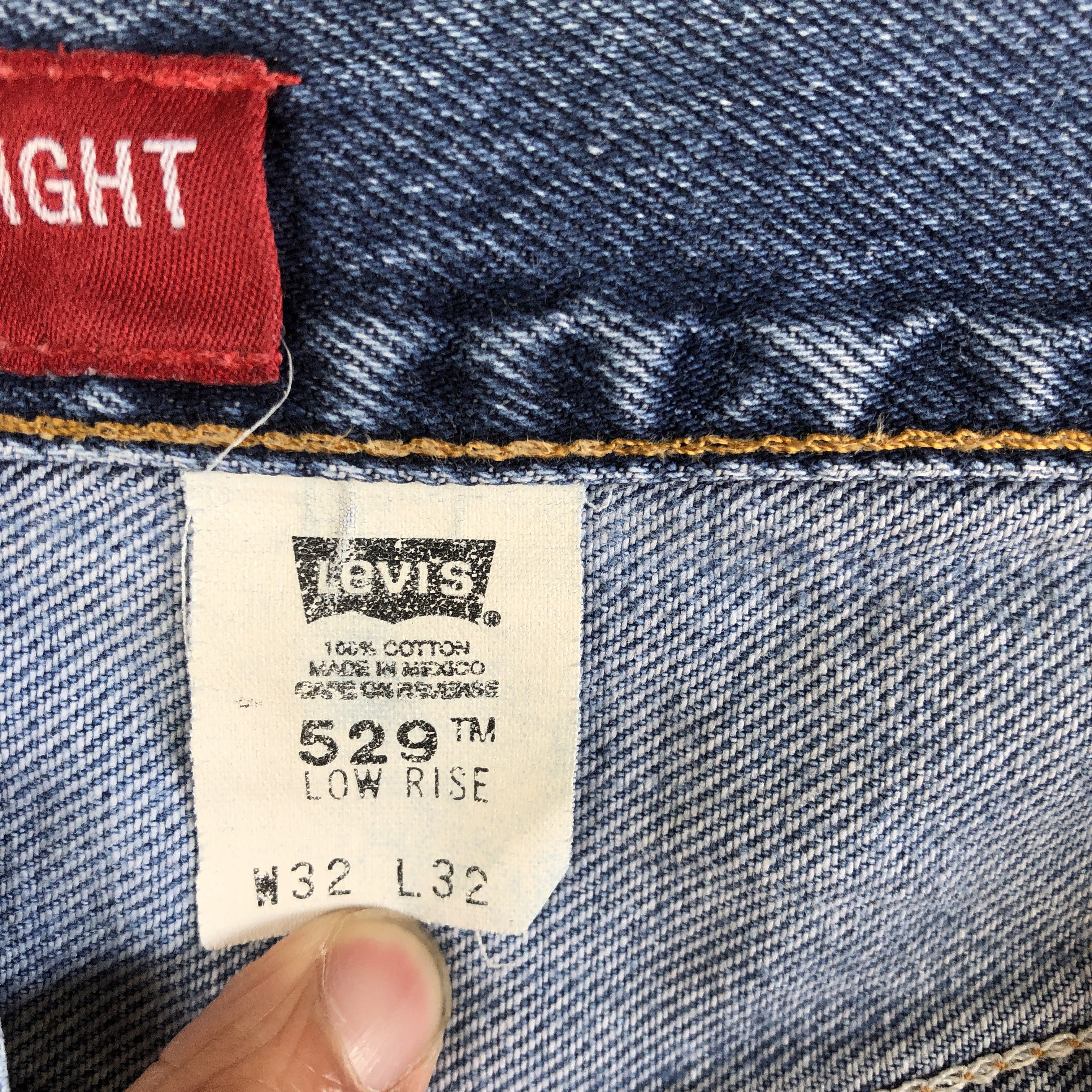 Levi's Vintage Levi's Distressed Jeans Levis 529 Painter Denim Size US 30 / EU 46 - 10 Thumbnail