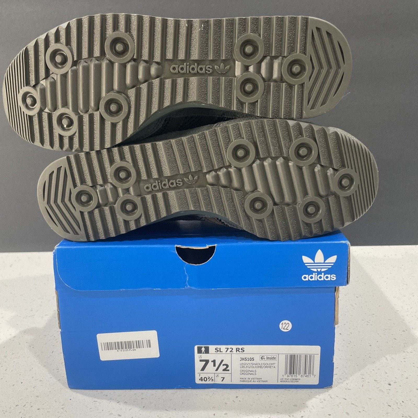 Adidas adidas SL 72 RS Legend Ivy Shadow Olive Men's 7.5 Retro NEW Size US 7.5 / EU 40-41 - 9 Thumbnail