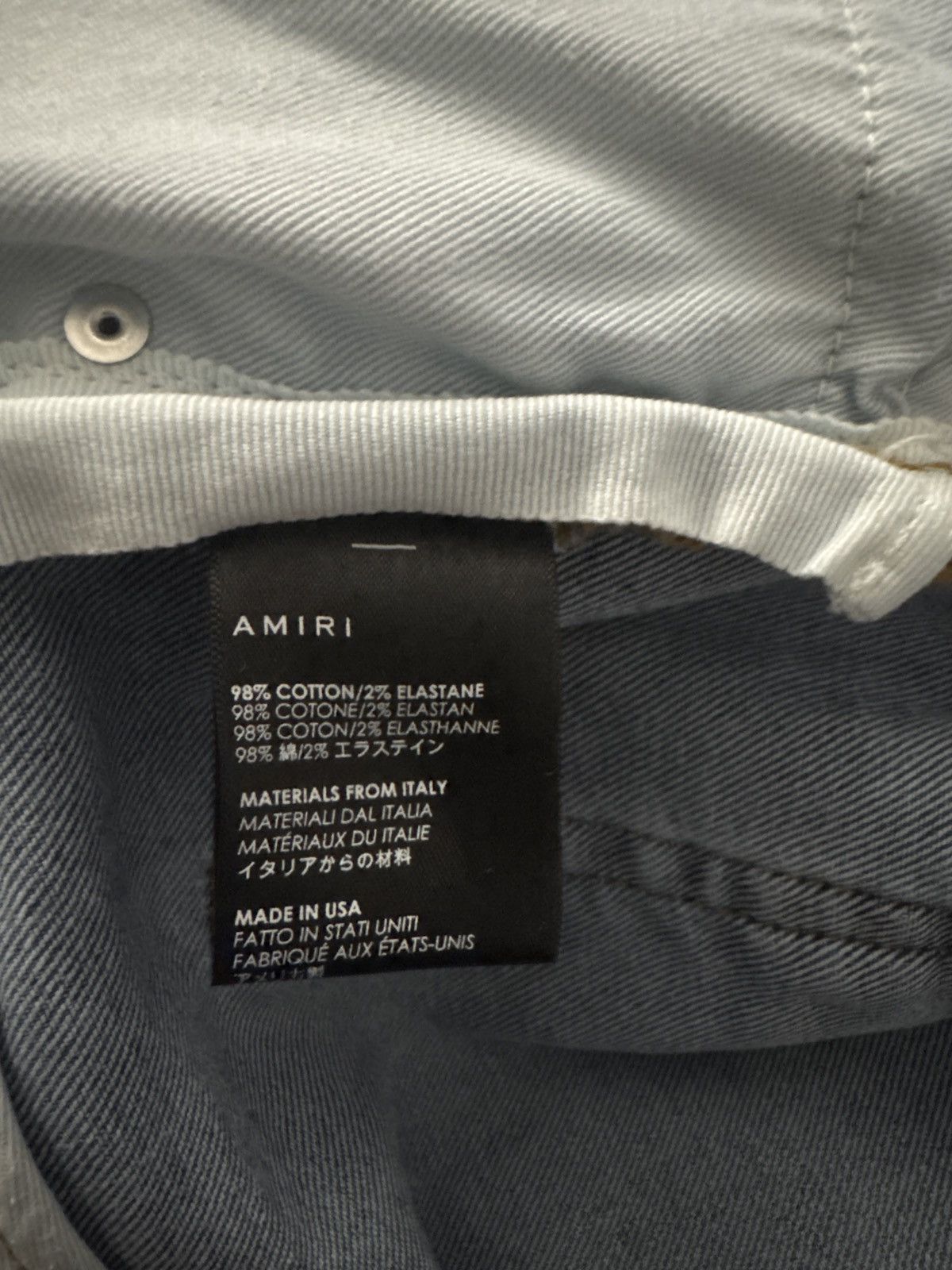 Amiri Painted AMIRI threaded jeans Size US 38 / EU 54 - 9 Thumbnail