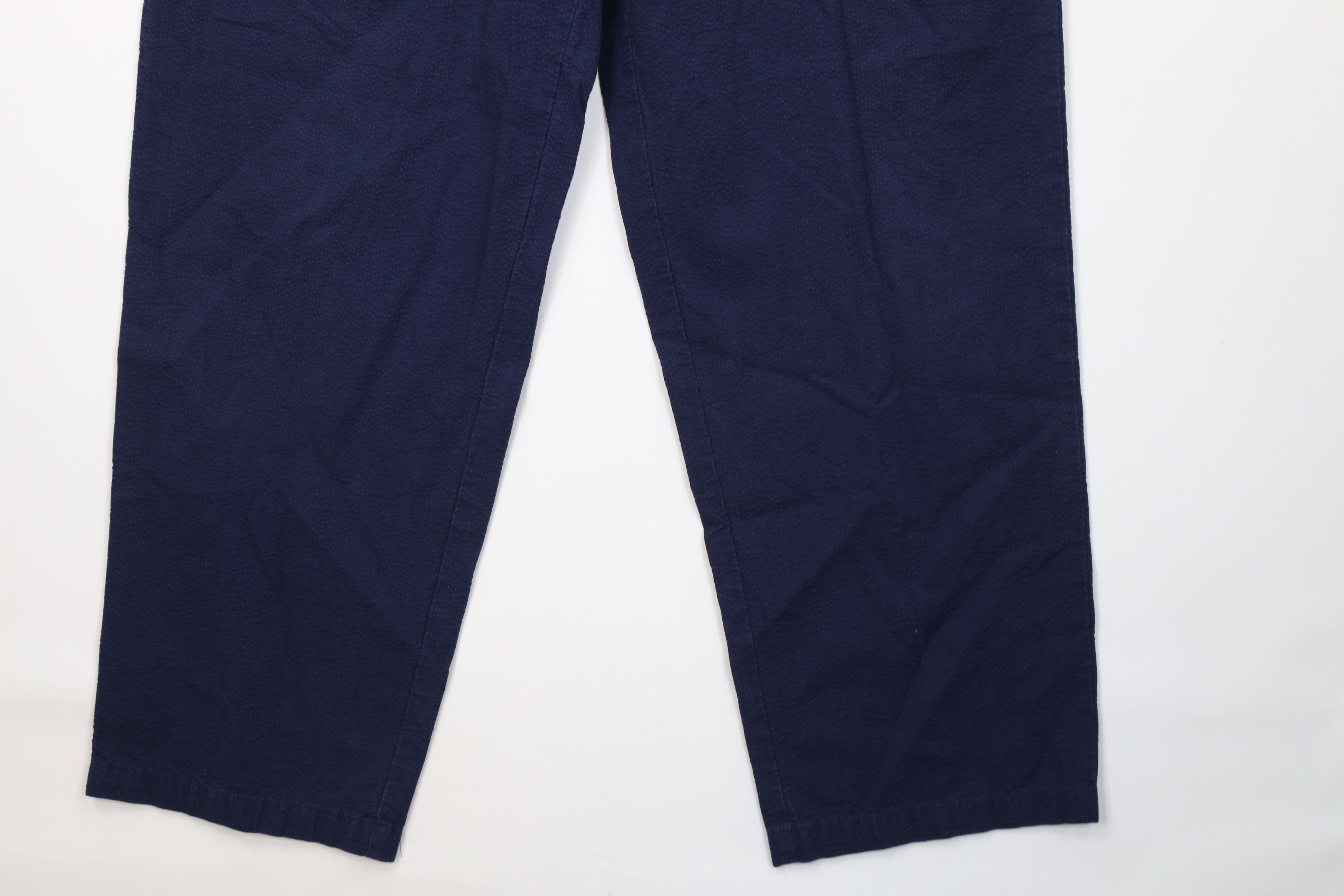 Tommy Hilfiger Vintage 90s Tommy Hilfiger Seersucker Wide Leg Chino Pants Size US 32 / EU 48 - 5 Thumbnail