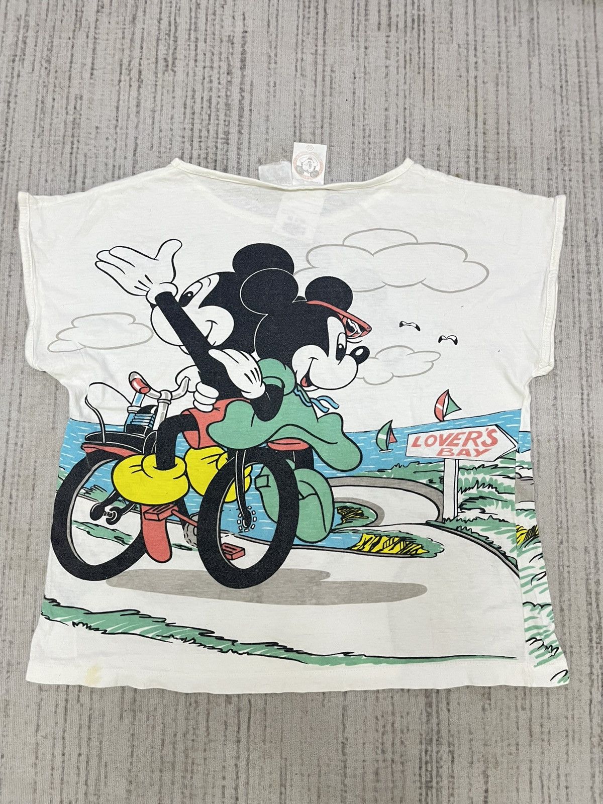 Vintage Vintage 70s mickey mouse single stitch shirt Size M / US 6-8 / IT 42-44 - 2 Thumbnail