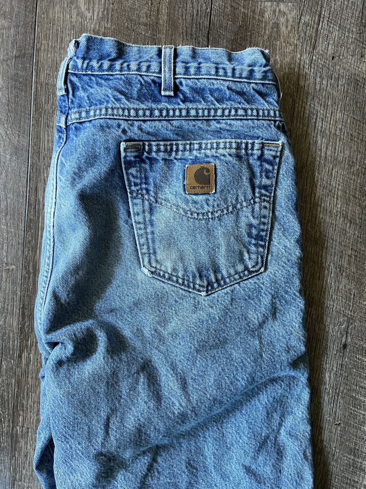 Carhartt Vintage Carhartt flannel lined jeans Size US 36 / EU 52 - 3 Thumbnail