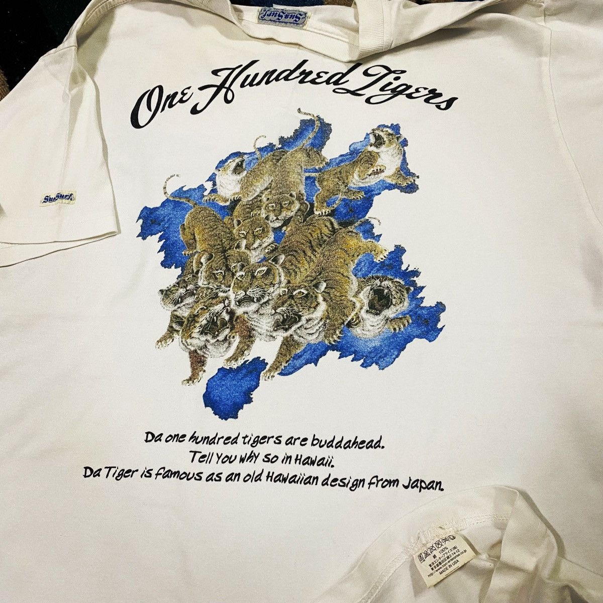 Sun Surf VTG Y2K SUN SURF ONE HUNDRED TIGERS Size US M / EU 48-50 / 2 - 1 Thumbnail