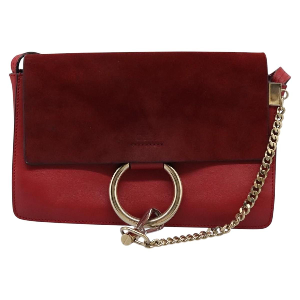 Chloe Chloe Faye Crossbody Leather and Suede Size ONE SIZE - 1 Thumbnail