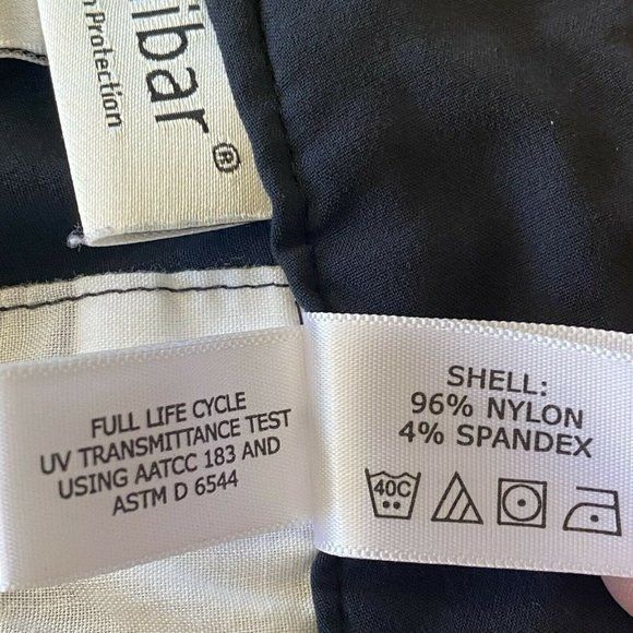 Other Coolibar Nylon Stretch Quick Dry UPF 50+ Pants 10 Black Size 32" / US 10 / IT 46 - 10 Thumbnail