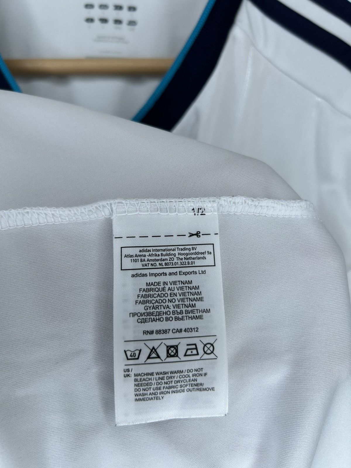 Adidas Adidas Real Madrid 2012 Home Jersey Size US L / EU 52-54 / 3 - 15 Thumbnail