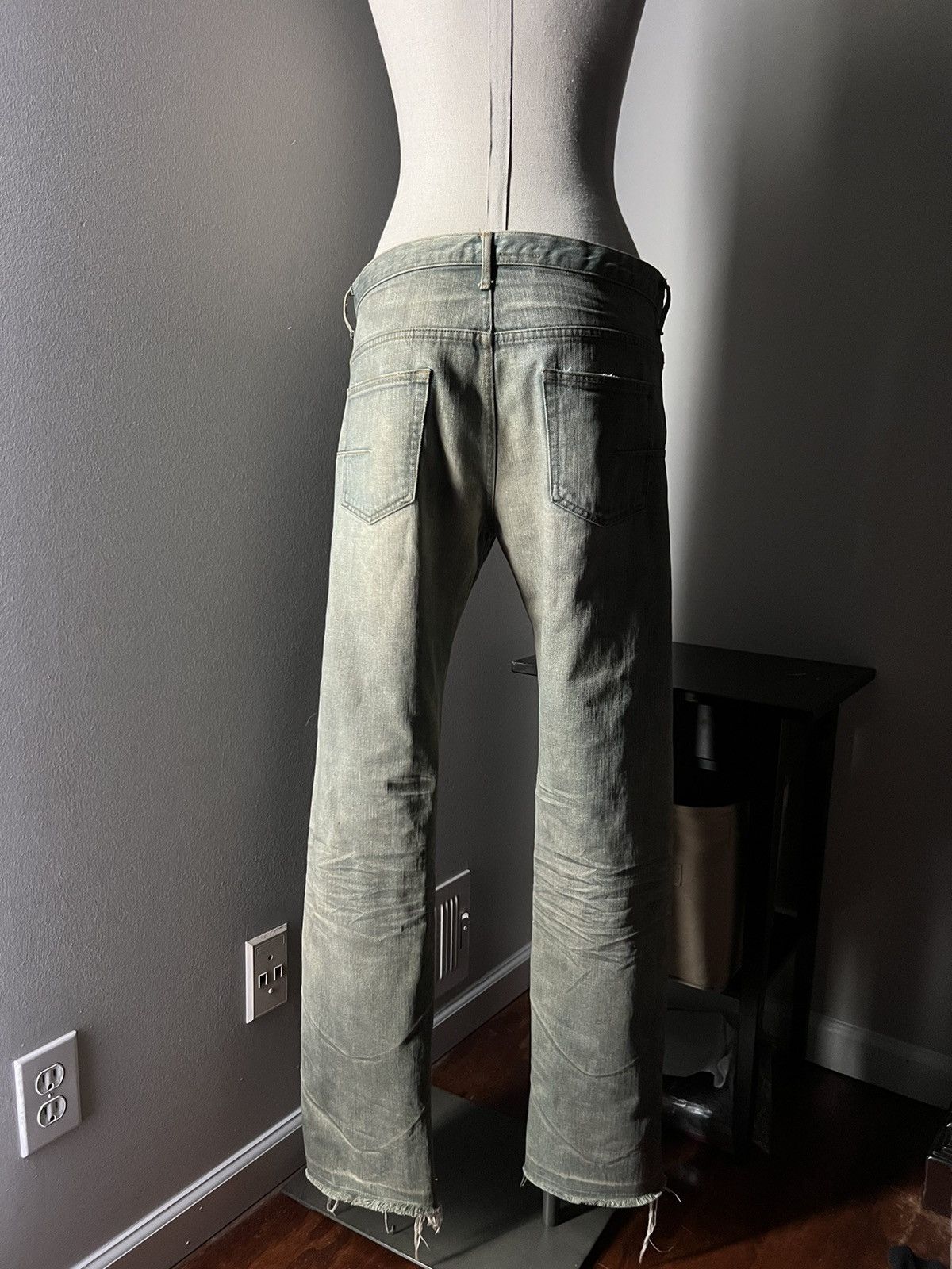 Hedi Slimane Dior x hedi silmane bleu claire Size US 33 - 3 Thumbnail
