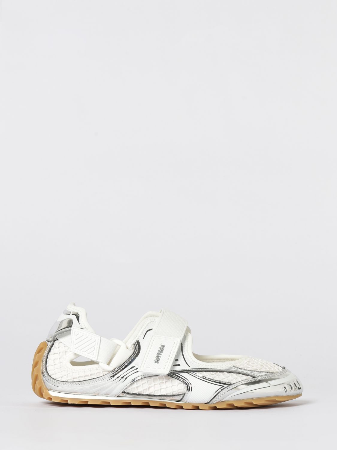 Bottega Veneta Bottega Veneta Sneakers Woman Silver Size US 6 / IT 36 - 1 Thumbnail