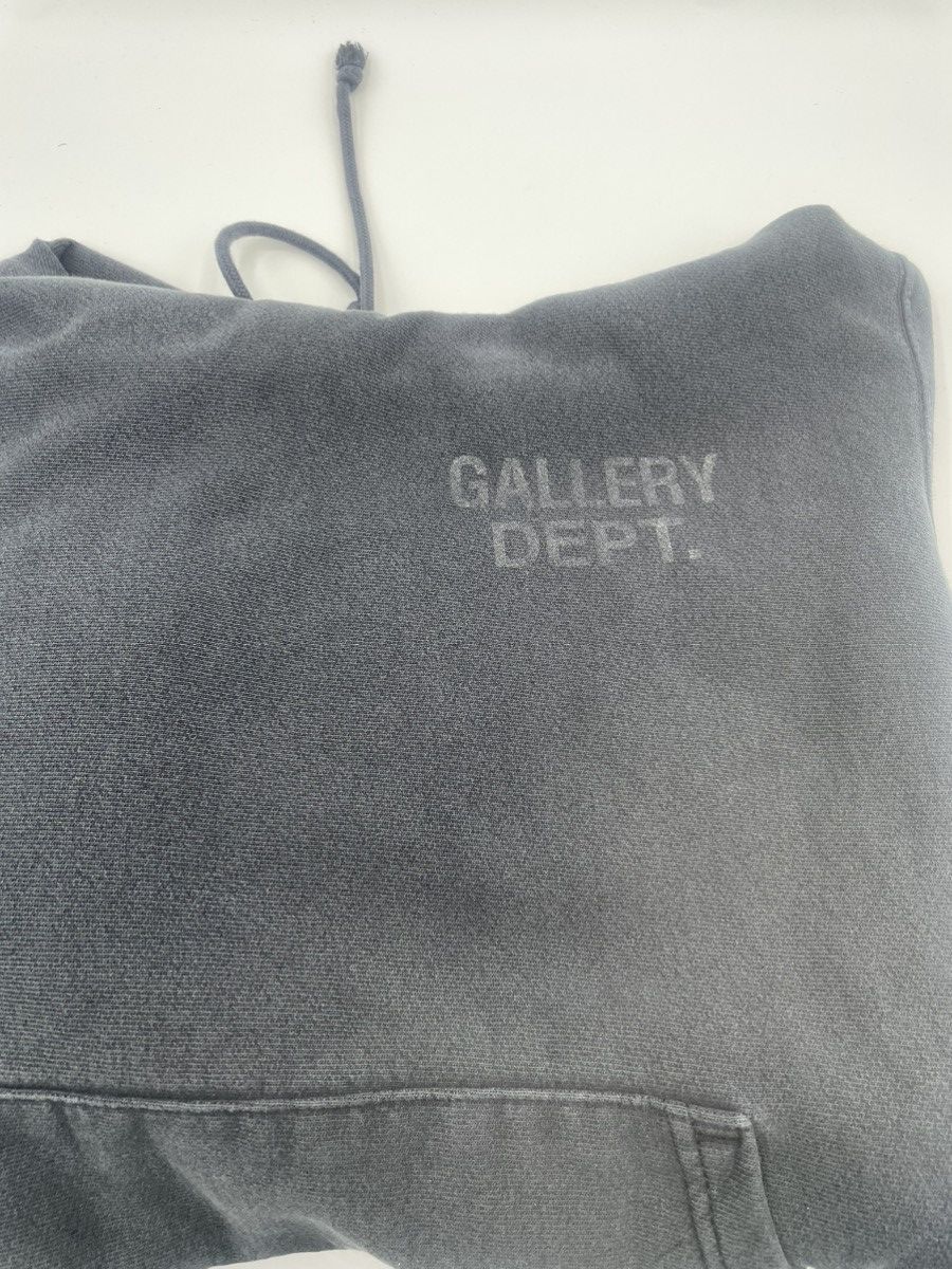 Gallery Dept. Gallery Dept. Faded Black Hoodie Plain Text Size US S / EU 44-46 / 1 - 1 Thumbnail