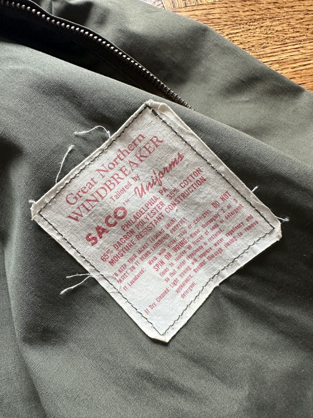 Vintage Vintage 60s USMC OD Windbreaker Jacket Size US M / EU 48-50 / 2 - 4 Thumbnail