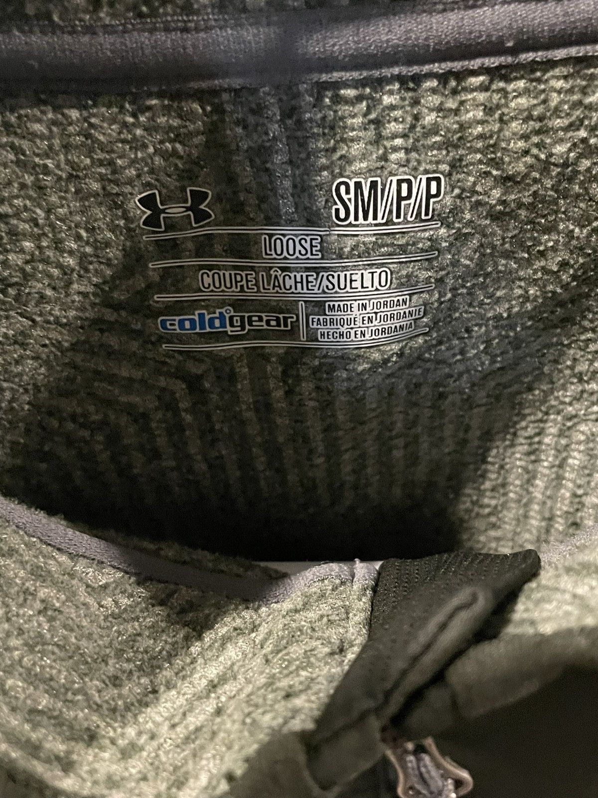 Under Armour Armour green quarter zip sweatshirt Size US S / EU 44-46 / 1 - 3 Thumbnail