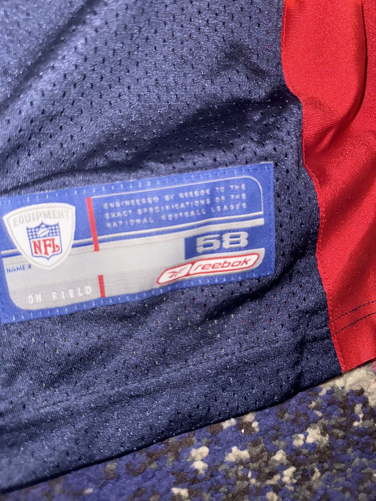 NFL × Reebok Buffalo Bills Eric Moulds Stitched Jersey 3XL 4XL Size US XXL / EU 58 / 5 - 4 Thumbnail