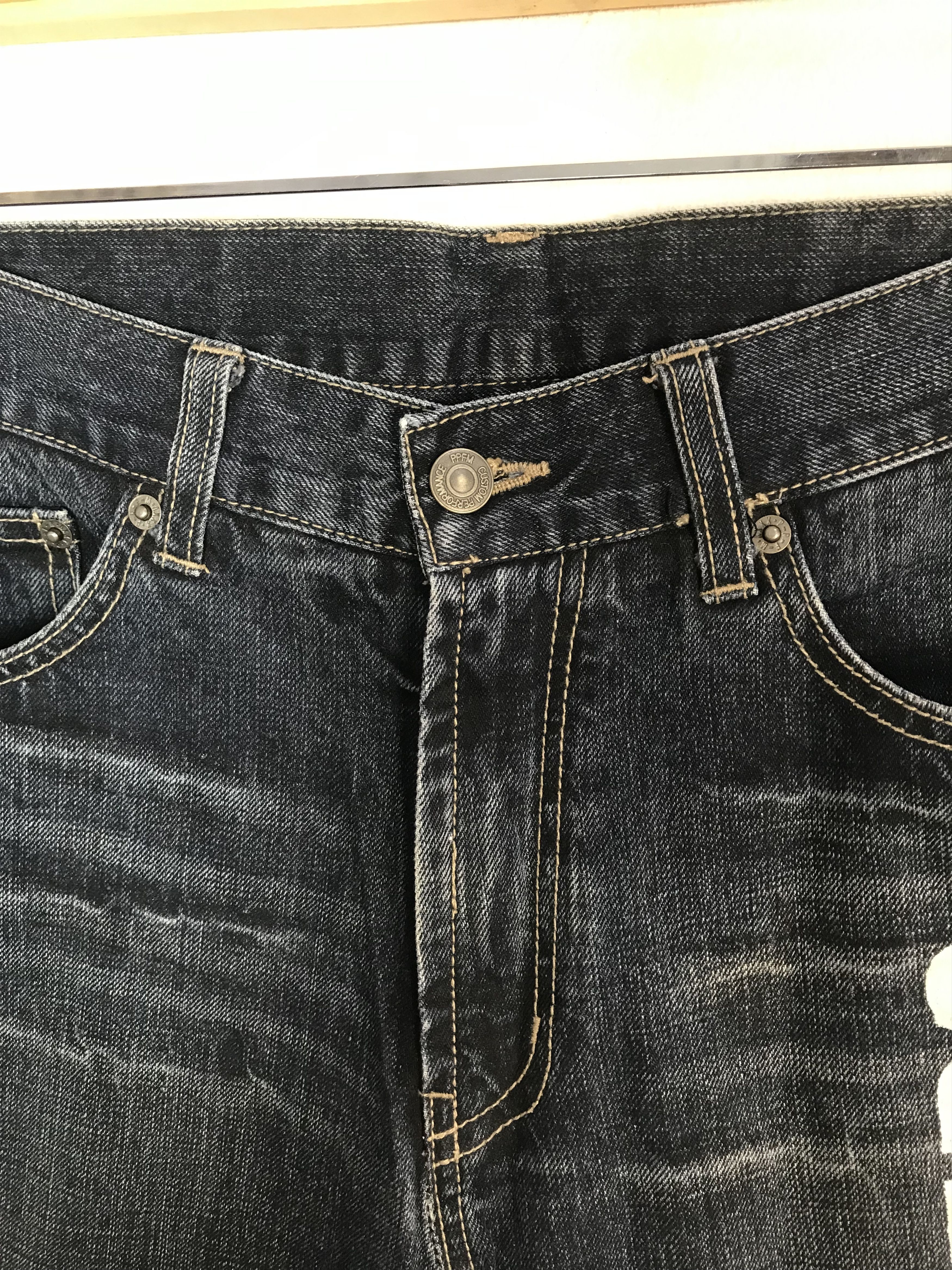 PPFM Rare PPFM Underground Seditionaries Printed Indigo Denim Size US 32 / EU 48 - 6 Thumbnail