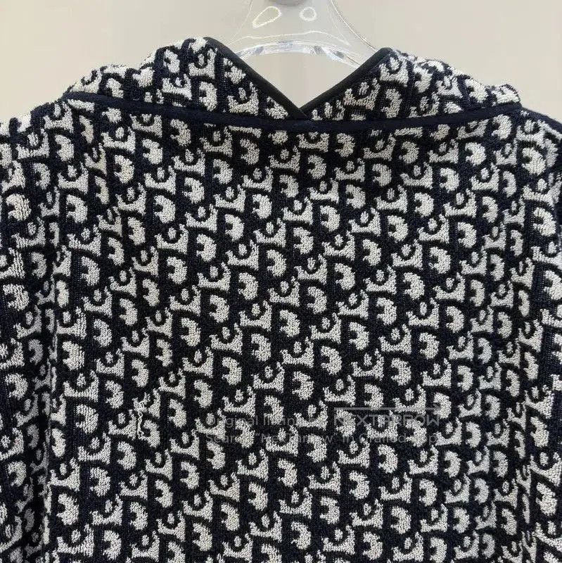 Dior Dior Sleeveless Long Hoodie in Deep Blue . Size XXS / US 00 / IT 34 - 9 Thumbnail