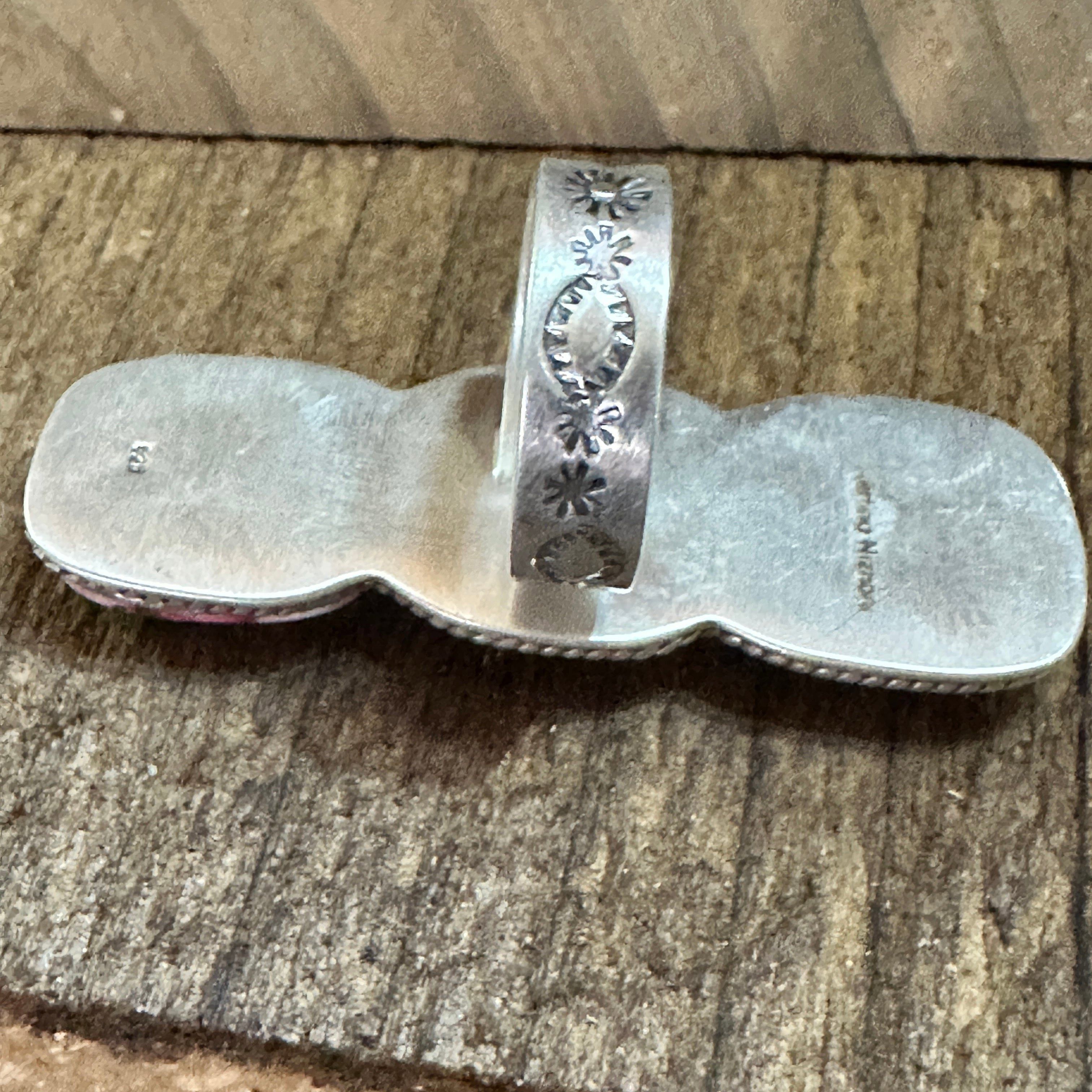 Other Handmade Sterling Silver Dahlia Rose Adjustable Ring by Nizh Size ONE SIZE - 5 Thumbnail