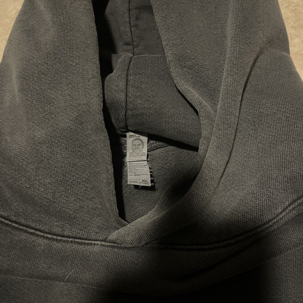 Los Angeles Apparel Los Ángeles Apparel Vintage Black Cropped Hoodie Size XL / US 12-14 / IT 48-50 - 3 Thumbnail