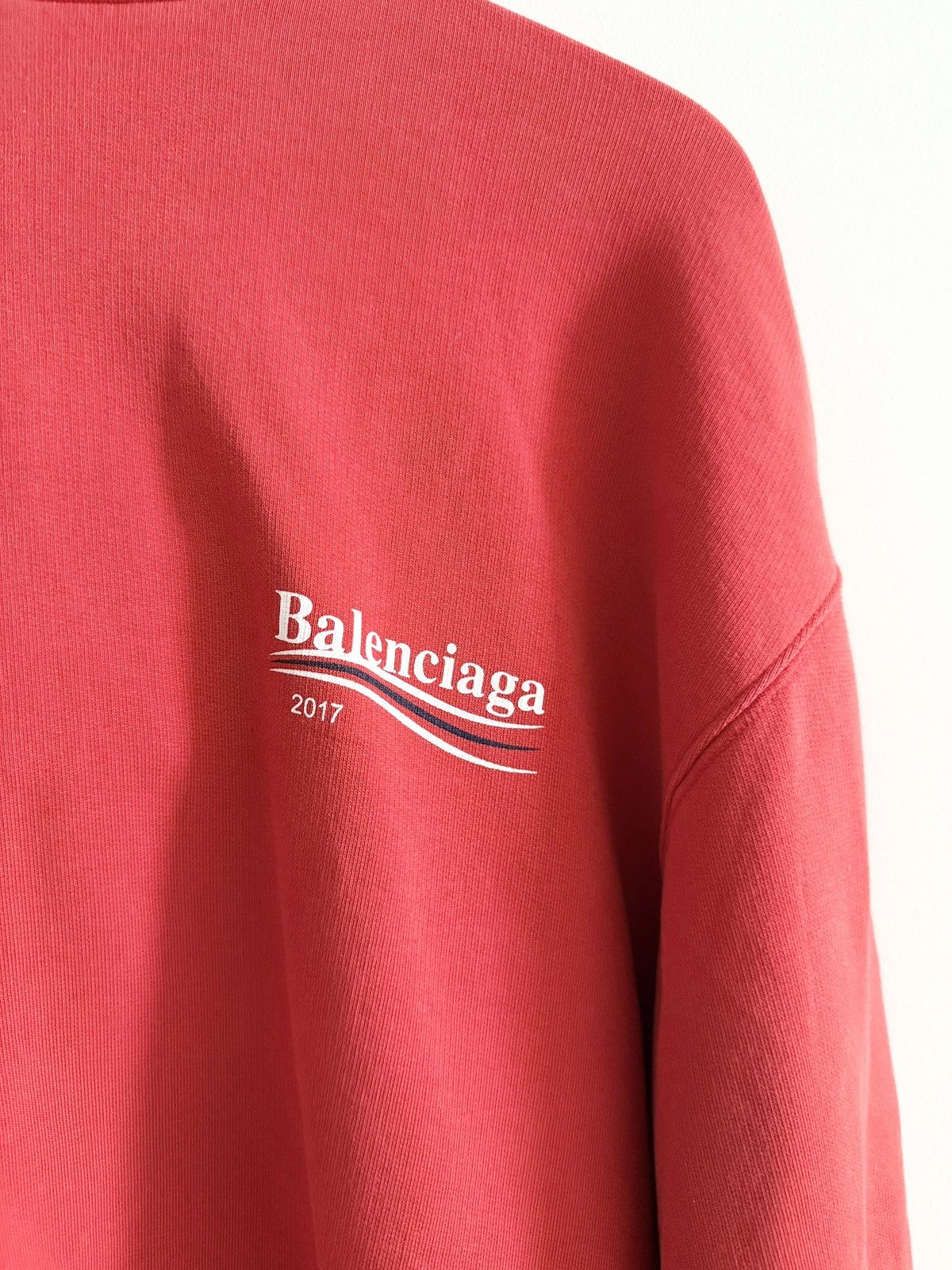 Balenciaga ICONIC! Balenciaga Campaign Red Hoodie Size US S / EU 44-46 / 1 - 4 Thumbnail