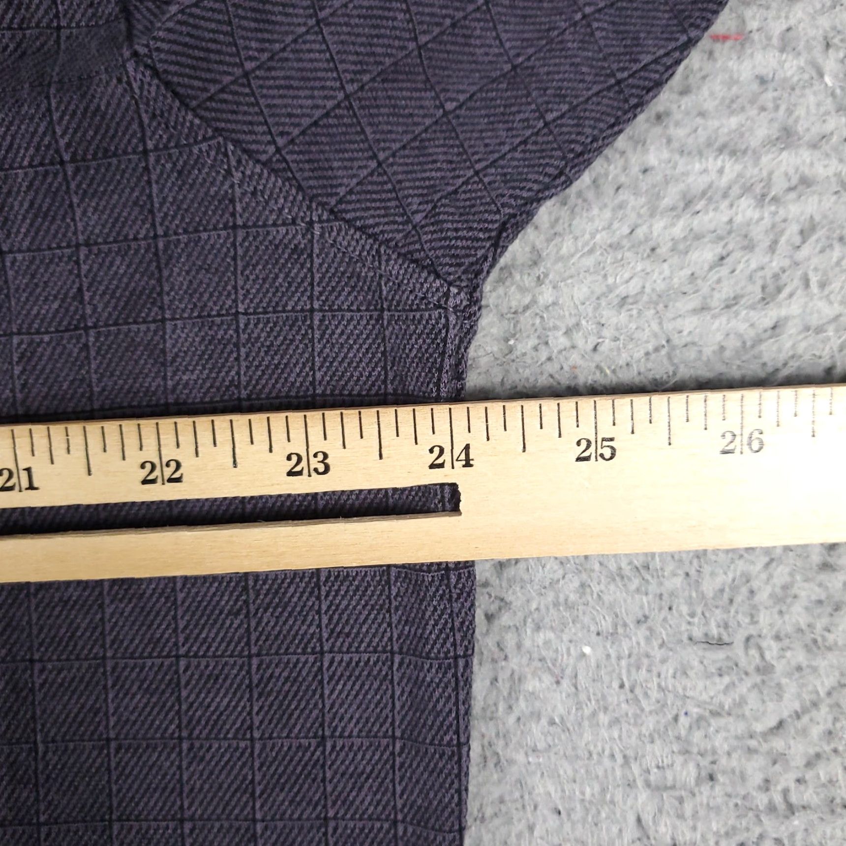 Vintage Payne Stewart Polo Shirt Mens Large Gray Check Golf Casual Short Sleeve Size US L / EU 52-54 / 3 - 6 Thumbnail