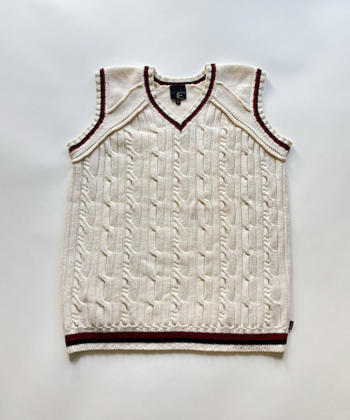 Just Cavalli VTG 2008 Just Cavalli Merinos Wool Sweater Vest Size US XL / EU 56 / 4 - 2 Thumbnail