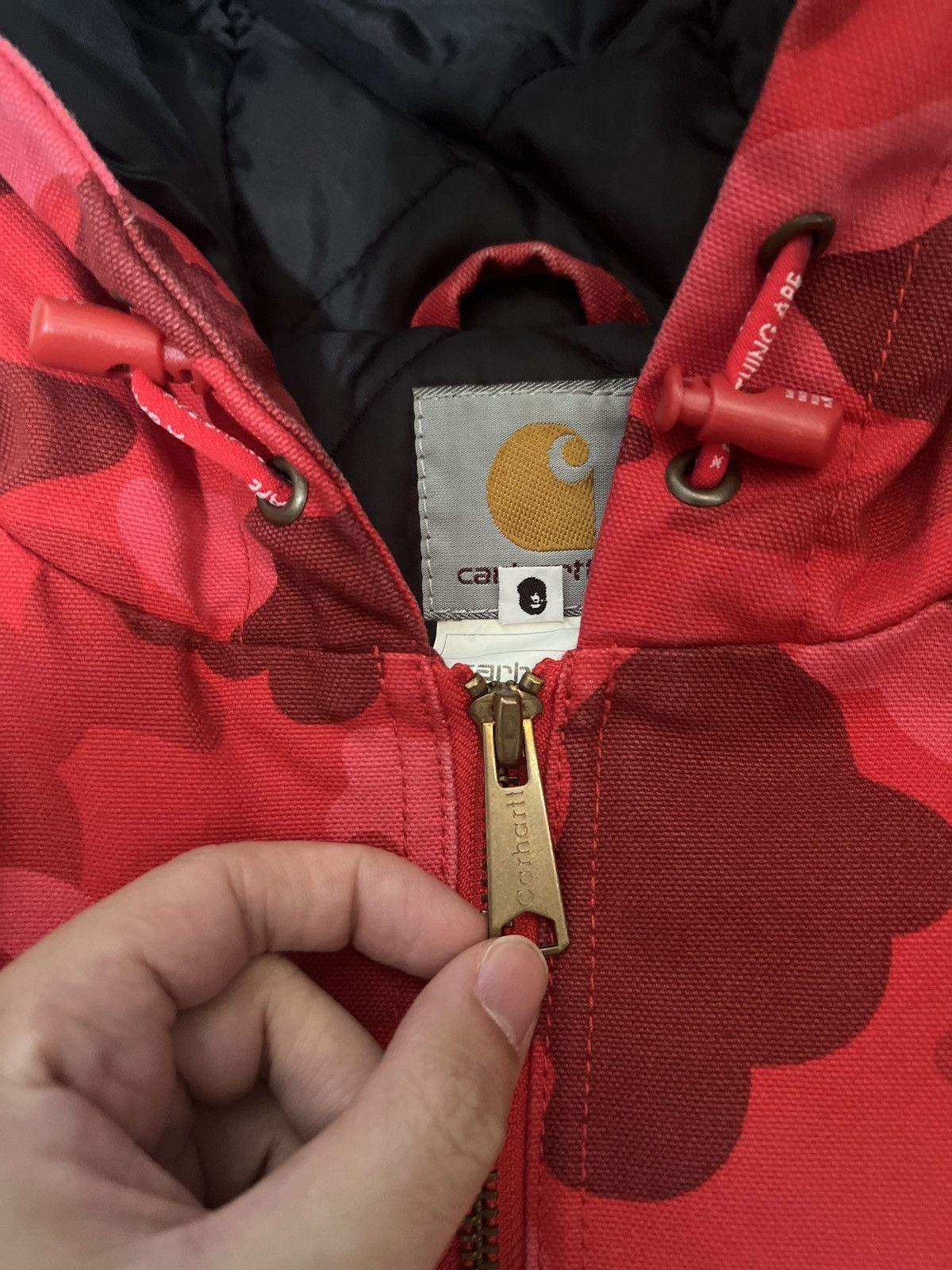 Bape × Carhartt Carhartt Bape hoodie Size US M / EU 48-50 / 2 - 4 Thumbnail