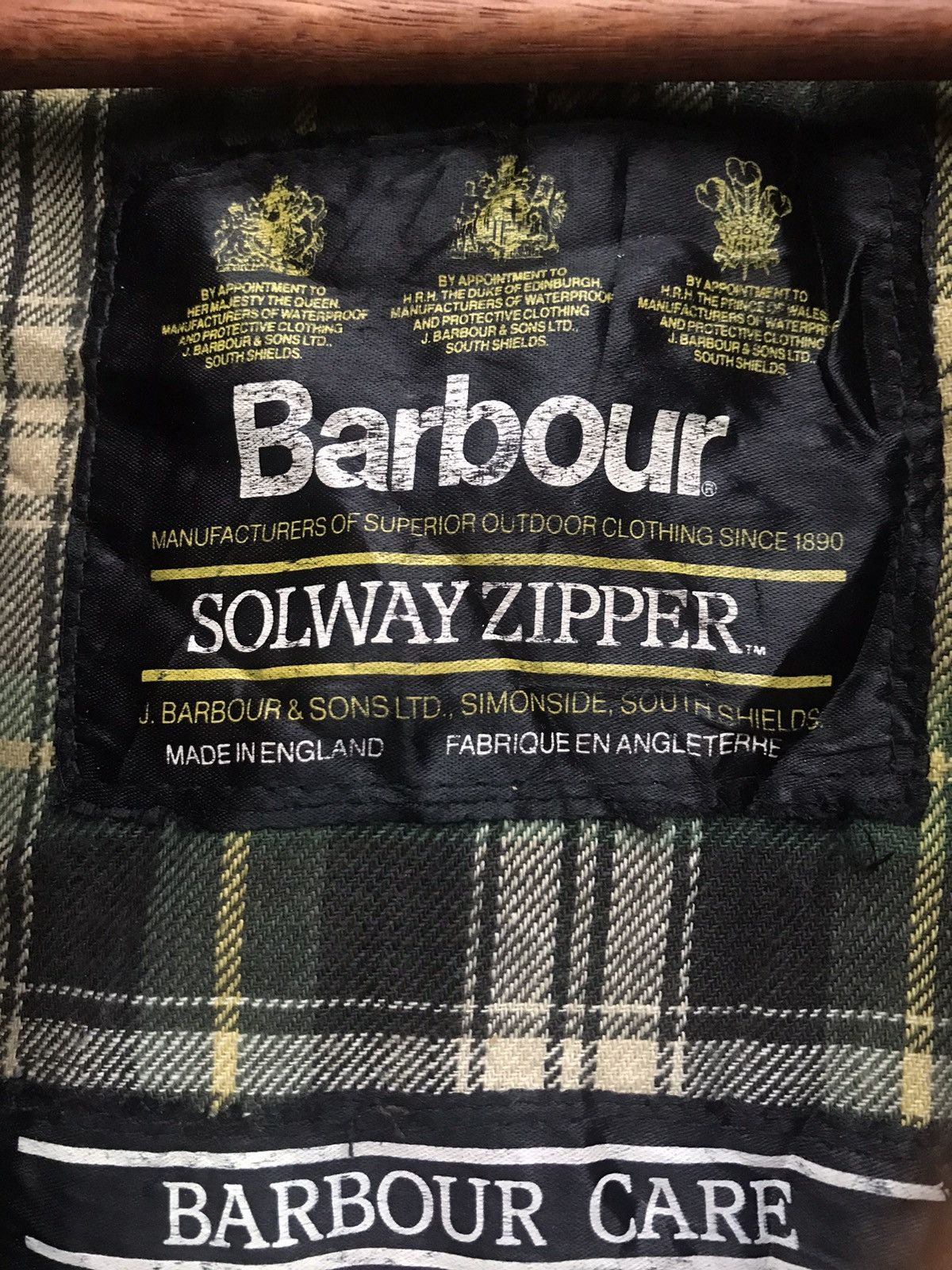 Barbour Barbour Solway Zipper British Waxed Jacket Size US M / EU 48-50 / 2 - 8 Thumbnail