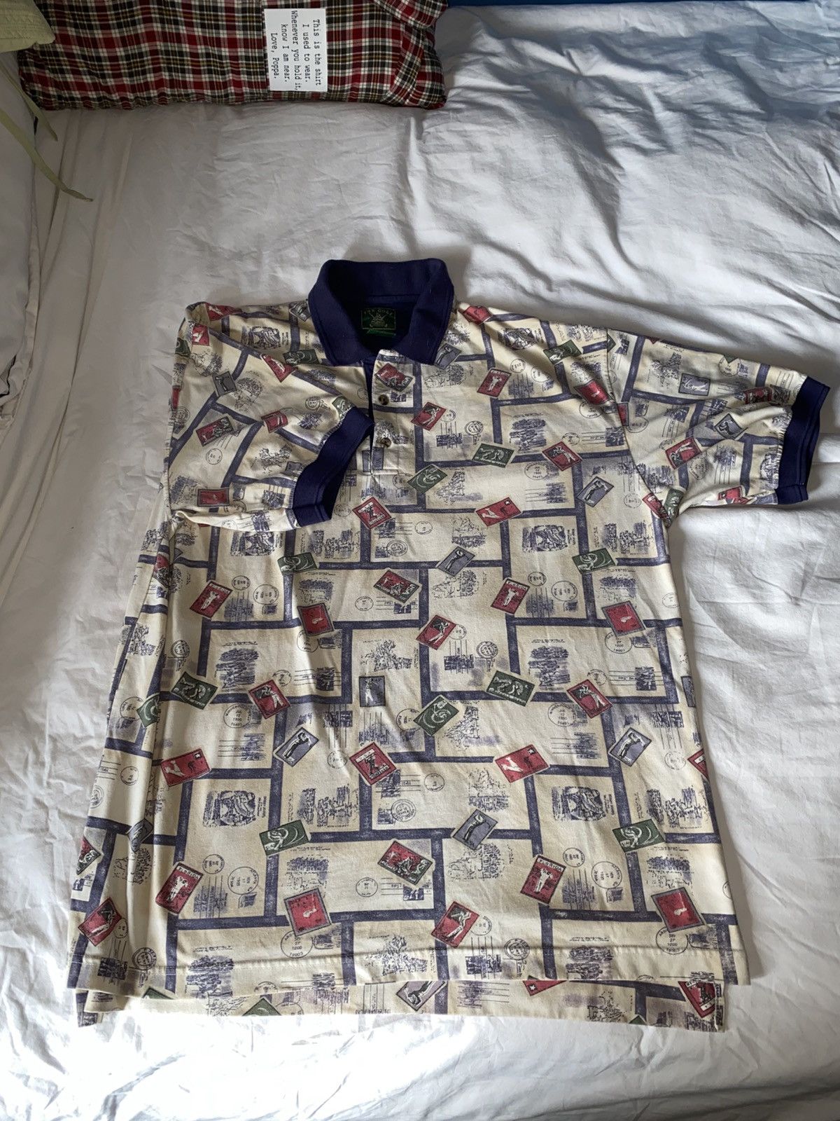 Vintage Vintage Polo Golf Shirt Size US L / EU 52-54 / 3 - 1 Thumbnail
