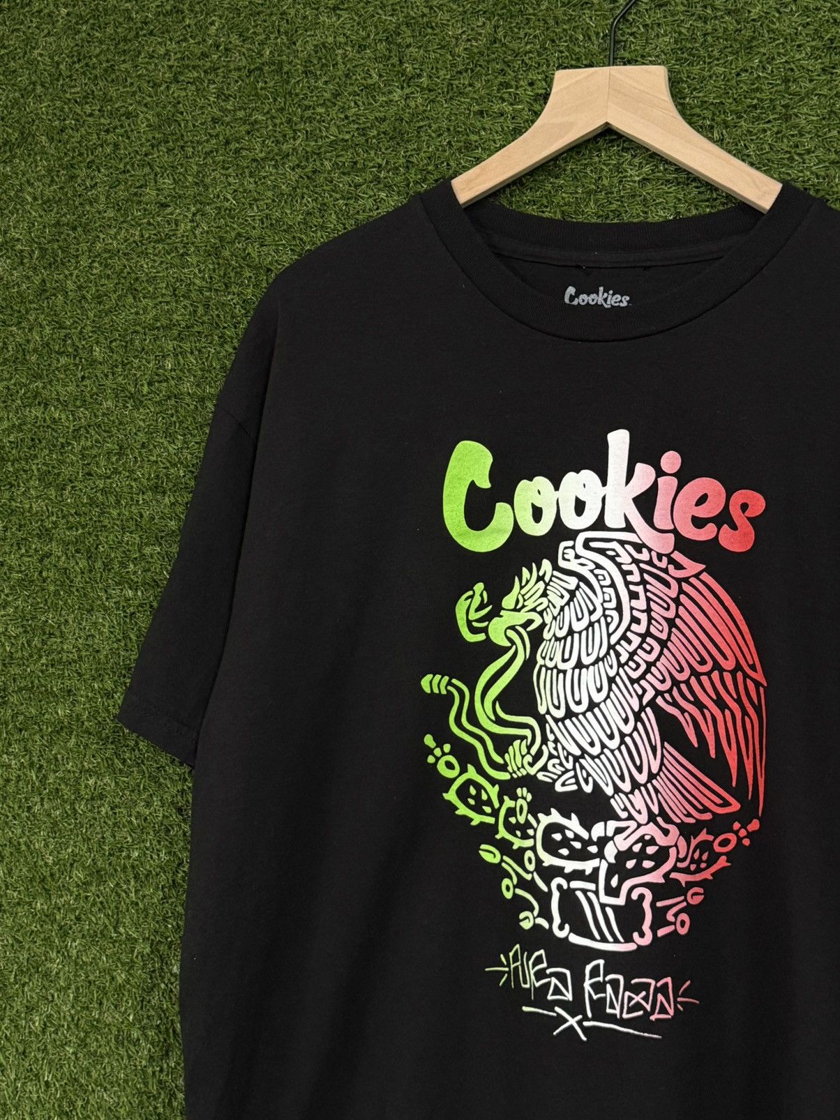 Cookies Cookies California 420 Mexico Flag Logo Tee Black XL Size US XL / EU 56 / 4 - 2 Thumbnail