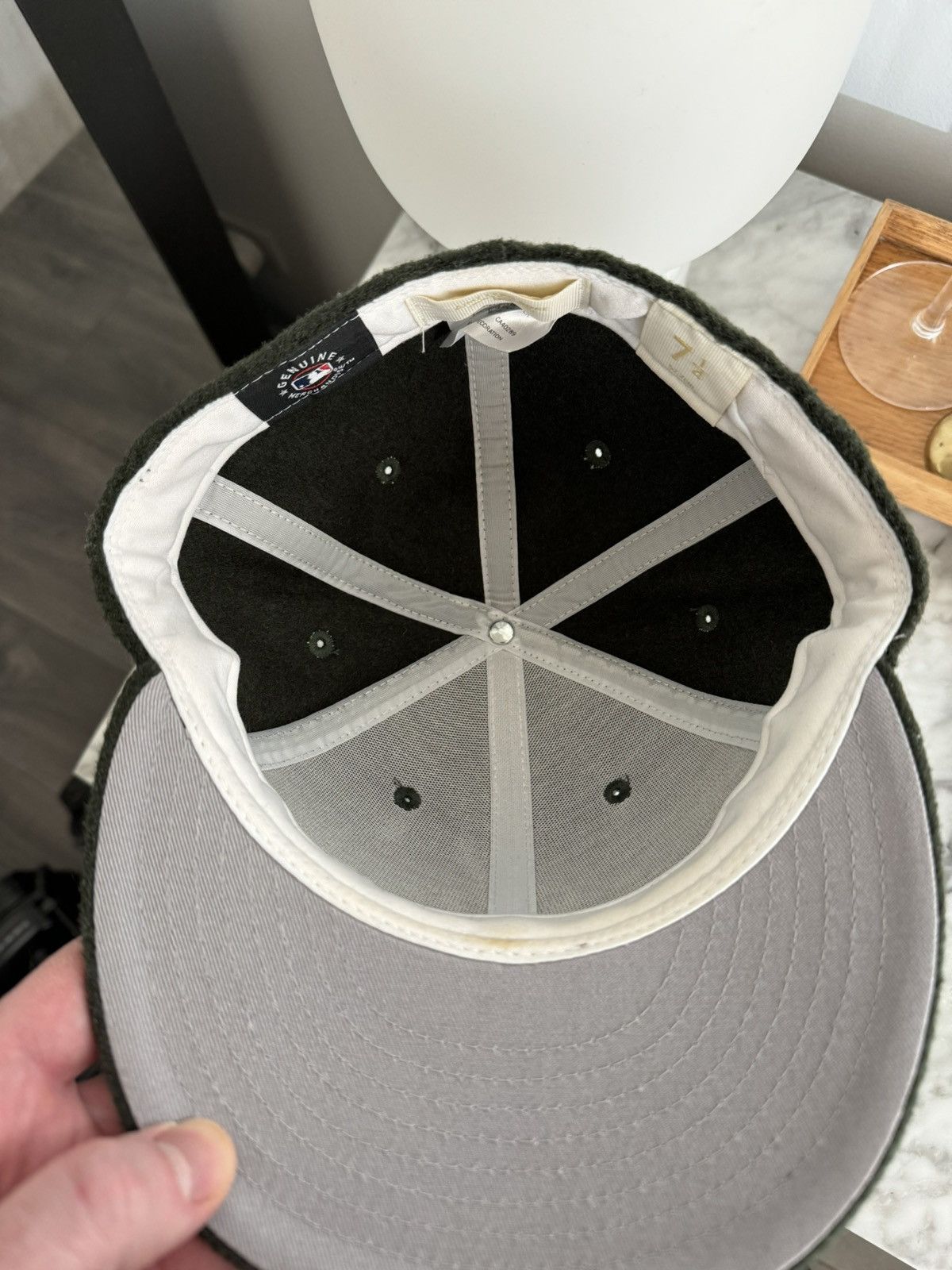 Aime Leon Dore × New Era Aime Leon Dore Moleskin Green Yankees Hat - 7 1/4 Size ONE SIZE - 4 Thumbnail