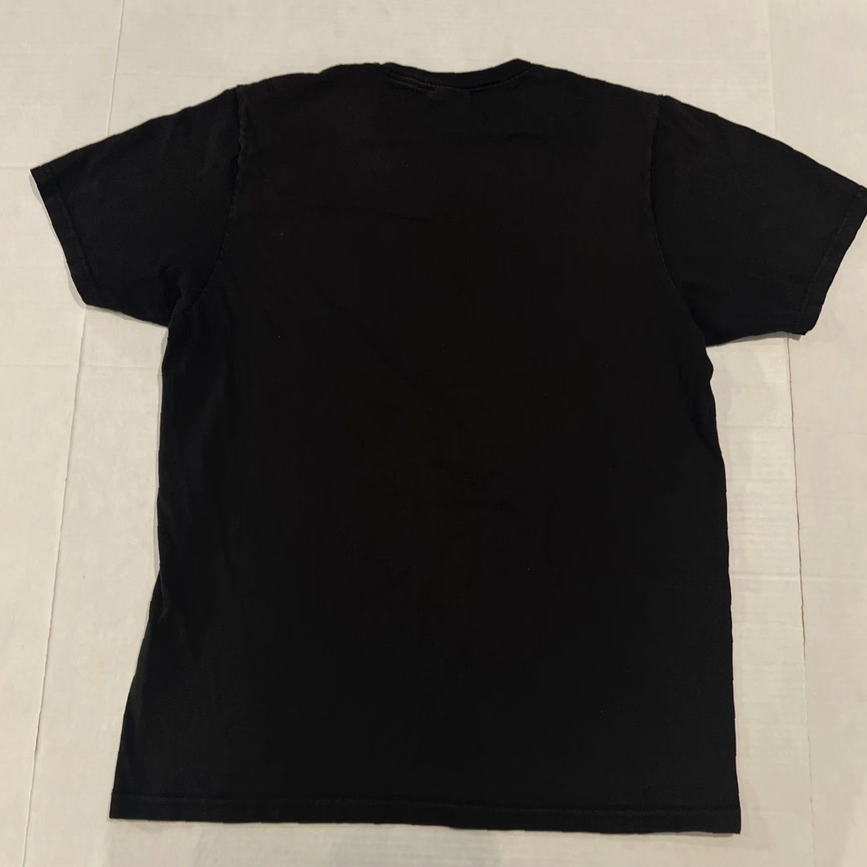 Annex VINTAGE Stussy Shirt Medium Black Knit Crew Neck Logo Graphic Print Skateboarders Mens M Size US M / EU 48-50 / 2 - 4 Thumbnail