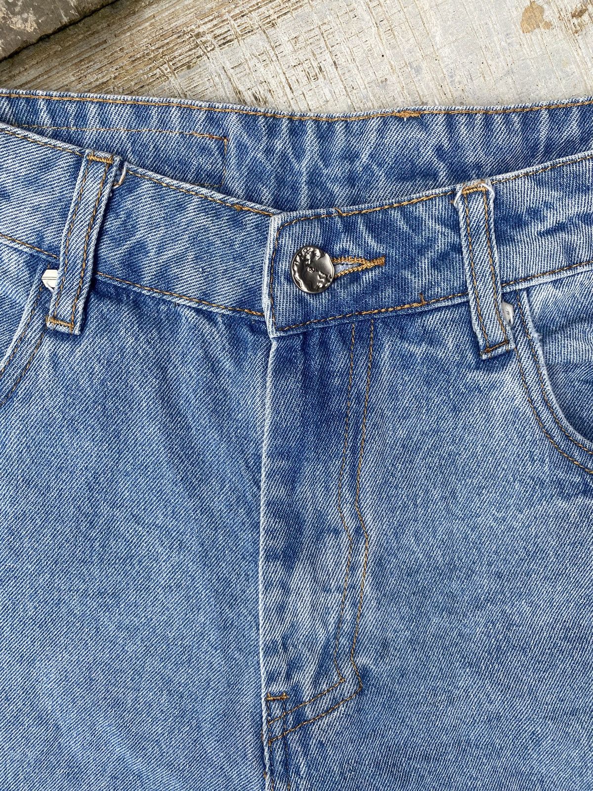 Japanese Brand New Wave Street Culture By Inflation Baggy Jeans Size US 30 / EU 46 - 3 Thumbnail