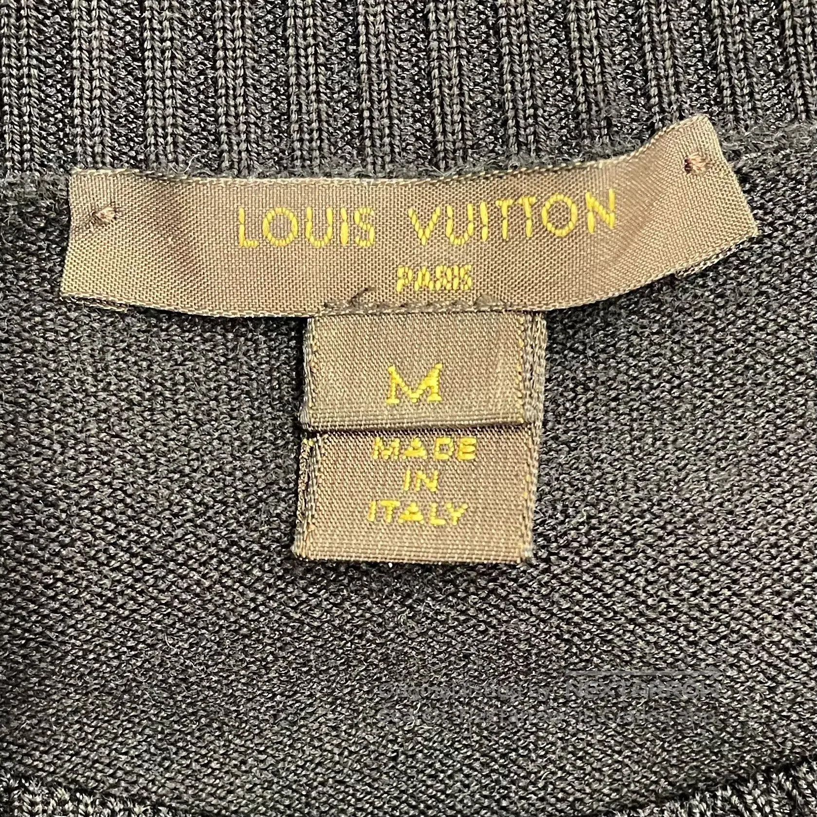 Louis Vuitton black fitted knit sweater by louis vuitton. Size US M / EU 48-50 / 2 - 6 Thumbnail